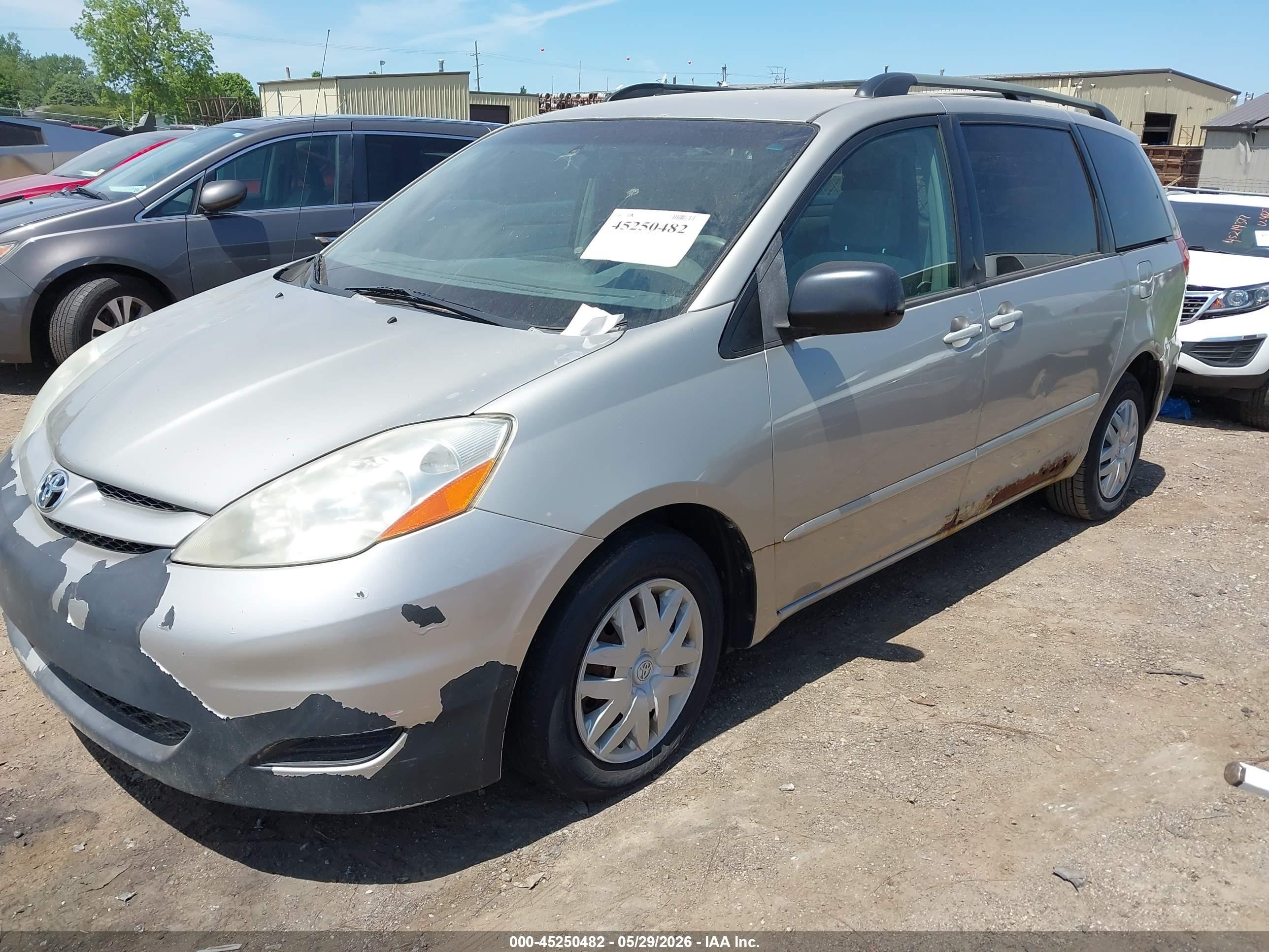 2007 Toyota Sienna Le Gold vin: 5TDZK23C97S052849