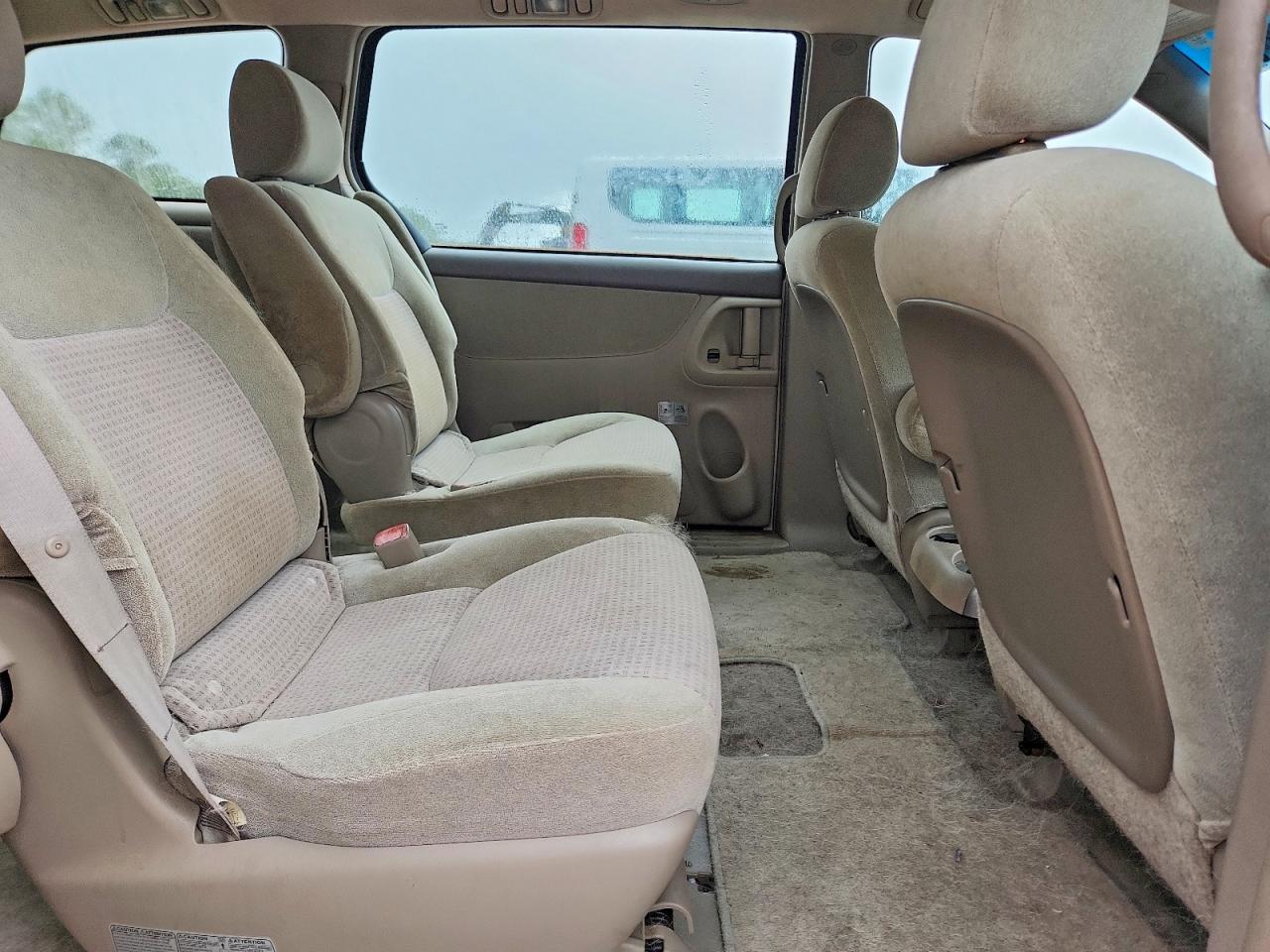 2007 Toyota Sienna Ce 7-passenger White vin: 5TDZK23C97S064743