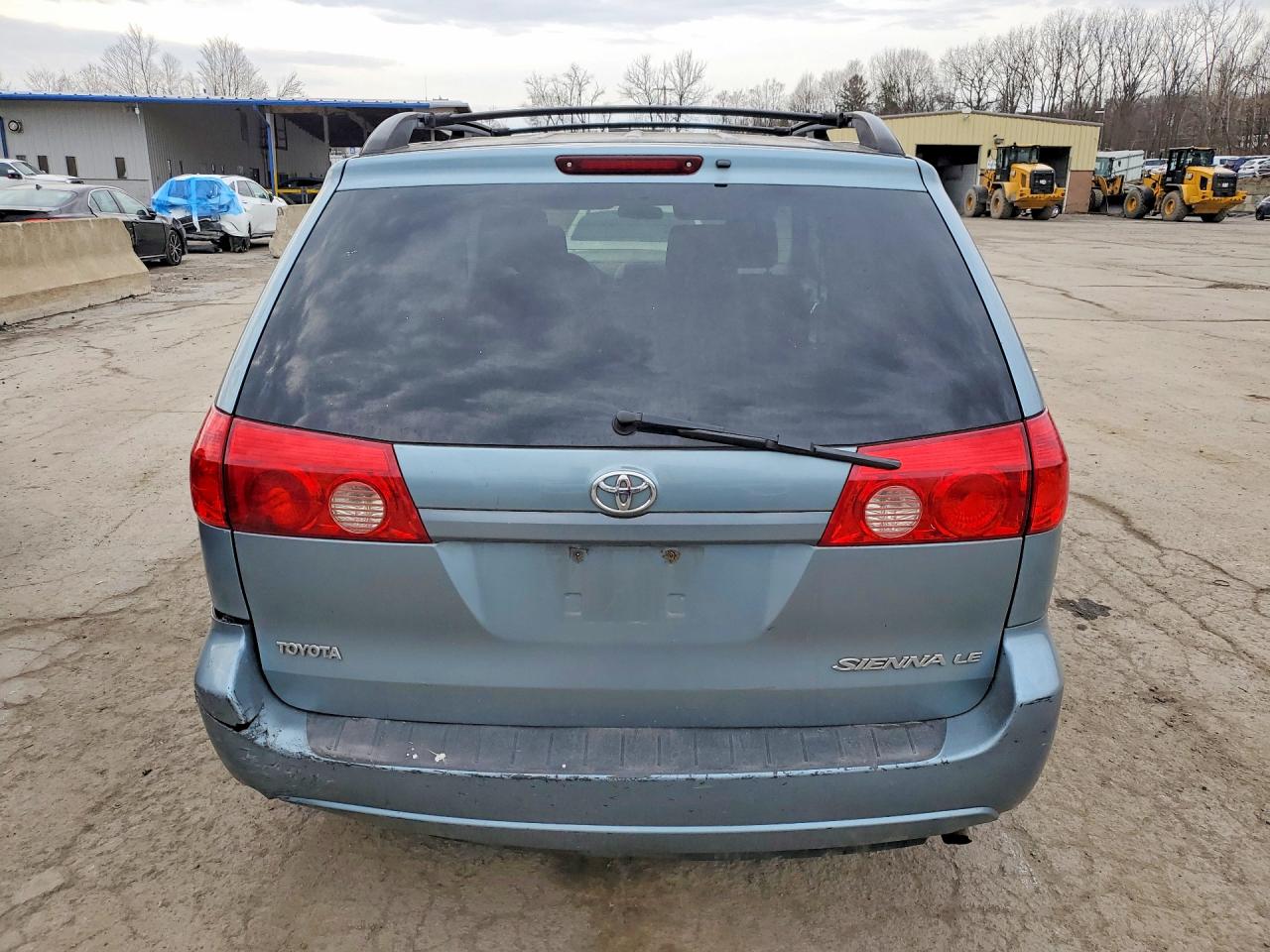 2007 Toyota Sienna Blue vin: 5TDZK23C97S085348