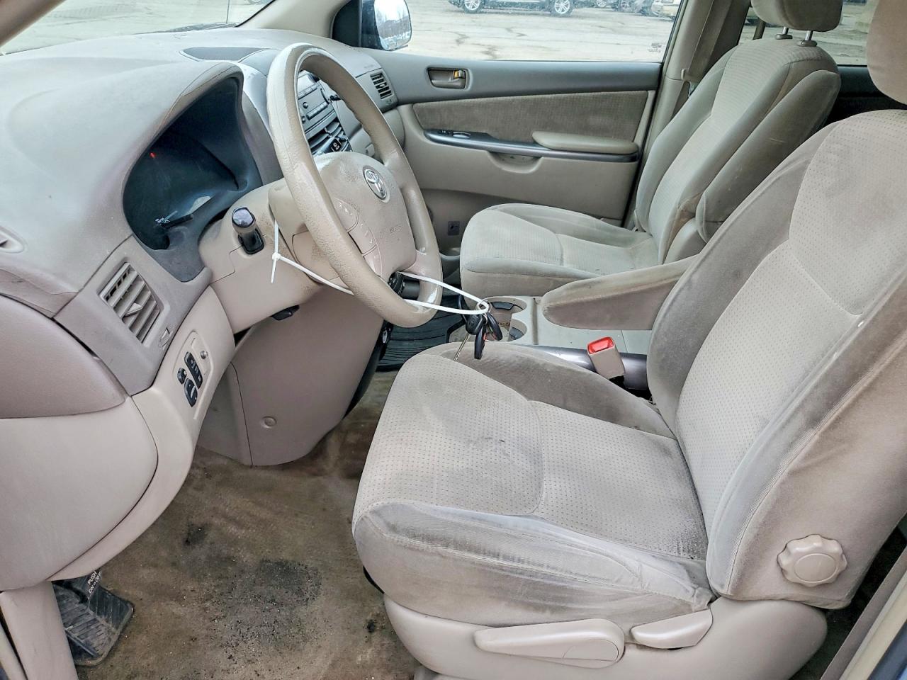 2007 Toyota Sienna Blue vin: 5TDZK23C97S085348