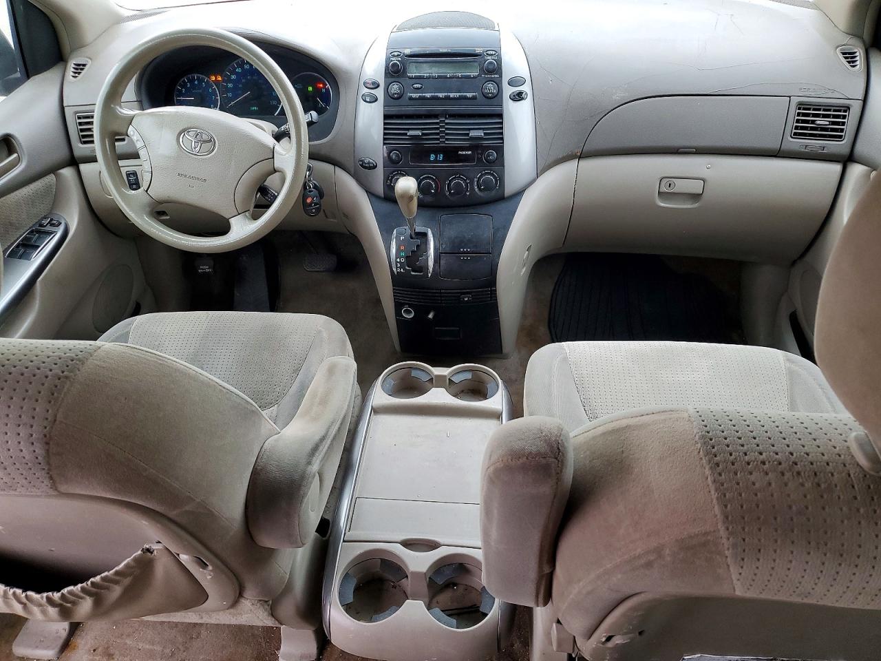 2007 Toyota Sienna Blue vin: 5TDZK23C97S085348