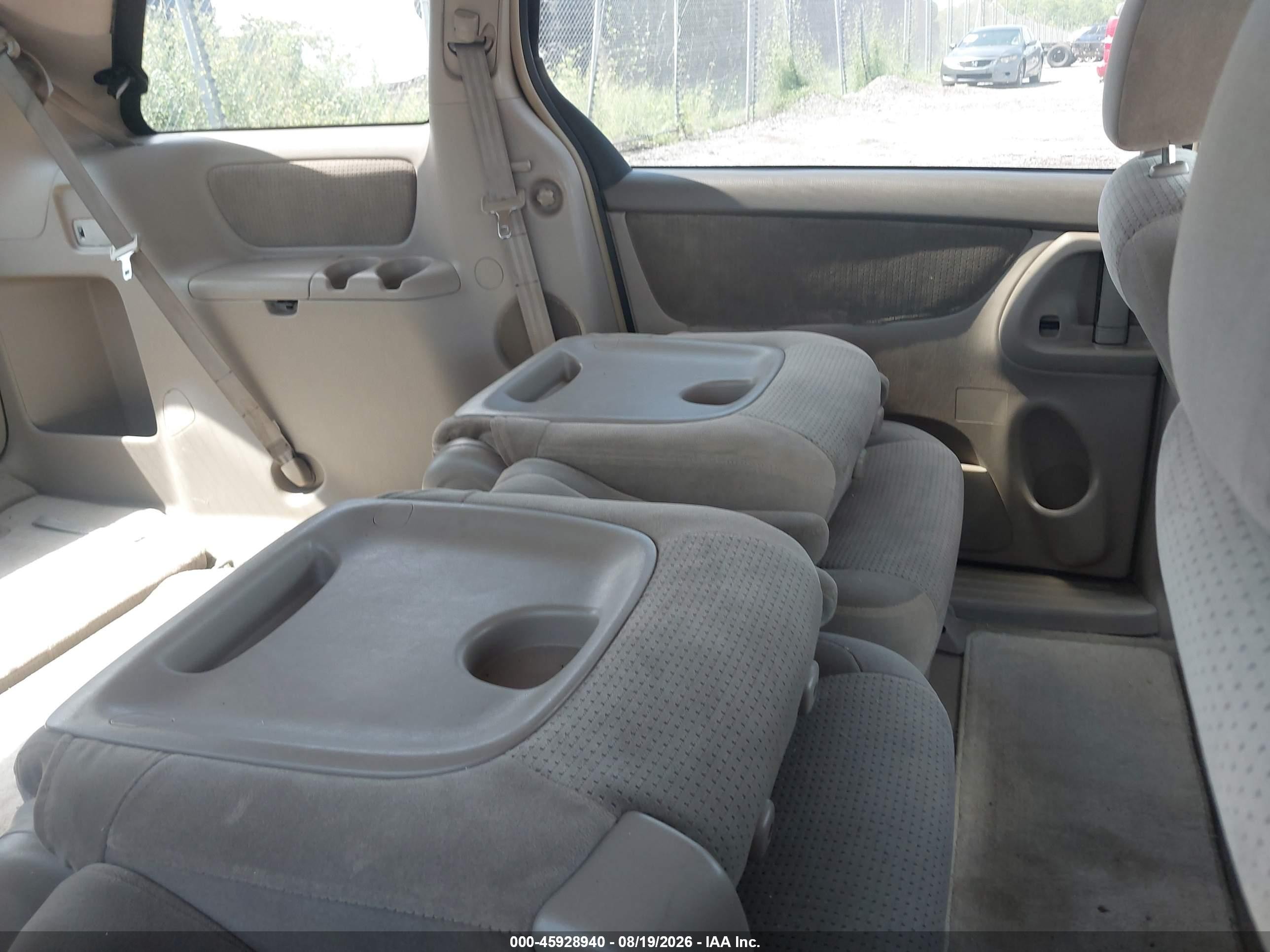 2007 Toyota Sienna Le Gold vin: 5TDZK23C97S085432