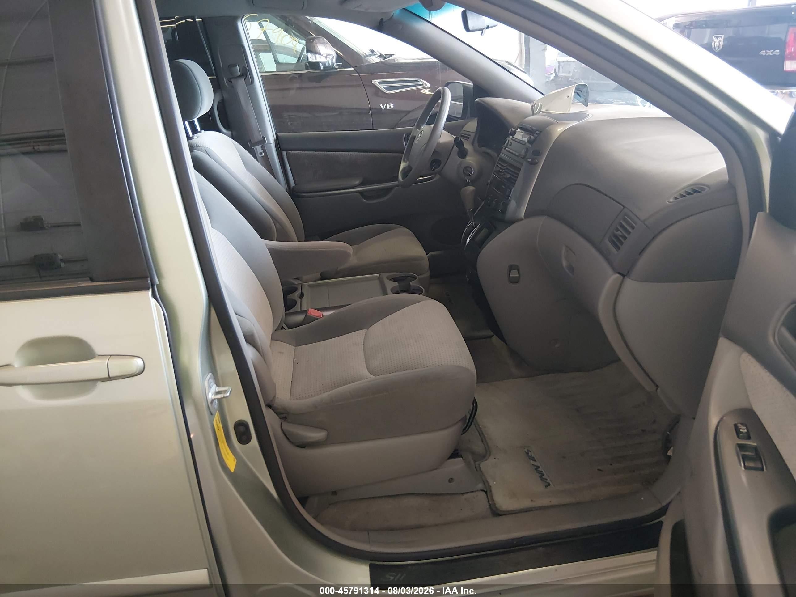 2007 Toyota Sienna Le Green vin: 5TDZK23C97S085477