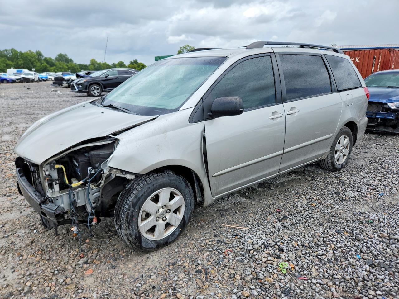 2007 Toyota Sienna Le 7-passenger Cream vin: 5TDZK23C97S088315