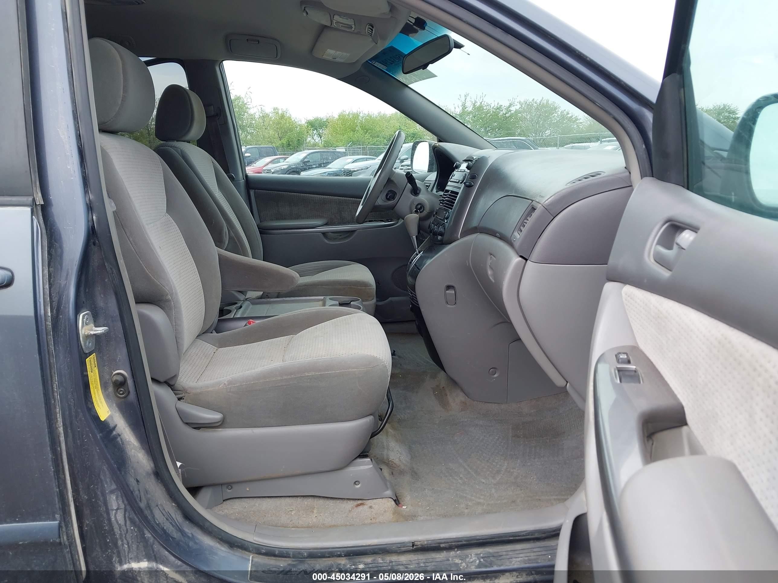 2008 Toyota Sienna Ce/le Синий vin: 5TDZK23C98S121086