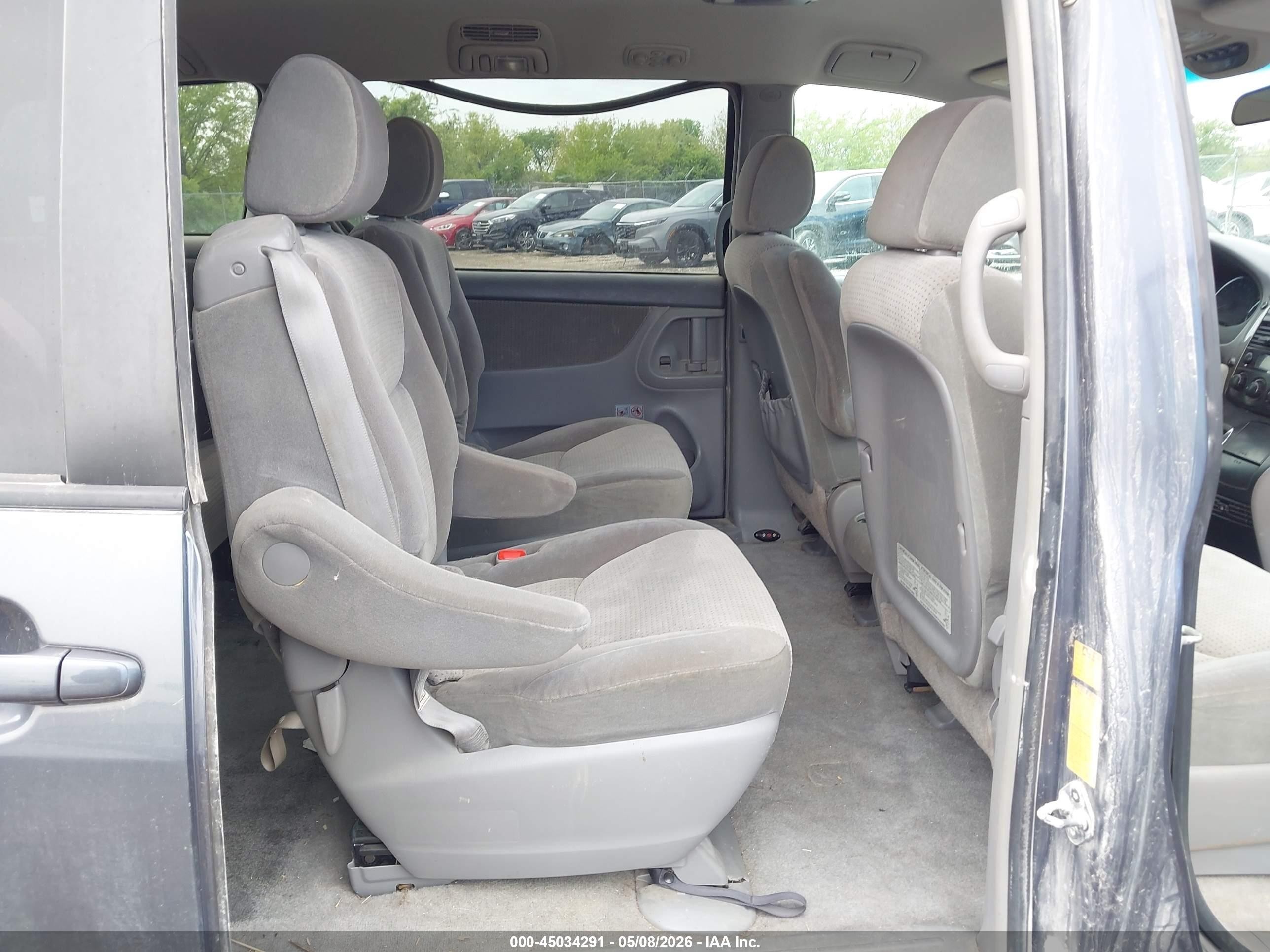 2008 Toyota Sienna Ce/le Синий vin: 5TDZK23C98S121086