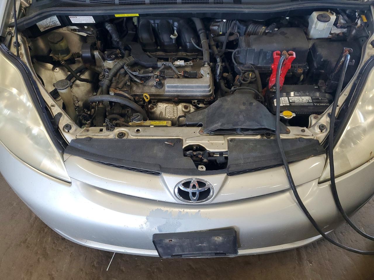 2008 Toyota Sienna Le 7-passenger Gray vin: 5TDZK23C98S125459