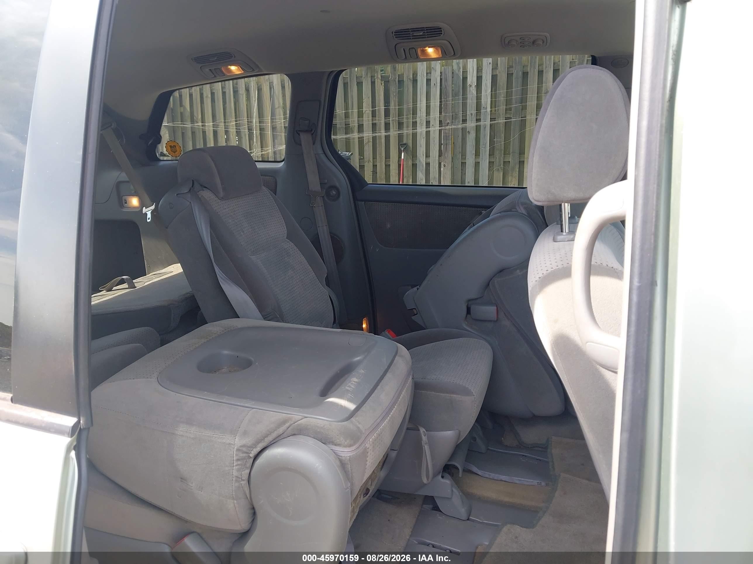 2008 Toyota Sienna Le Зеленый vin: 5TDZK23C98S221379