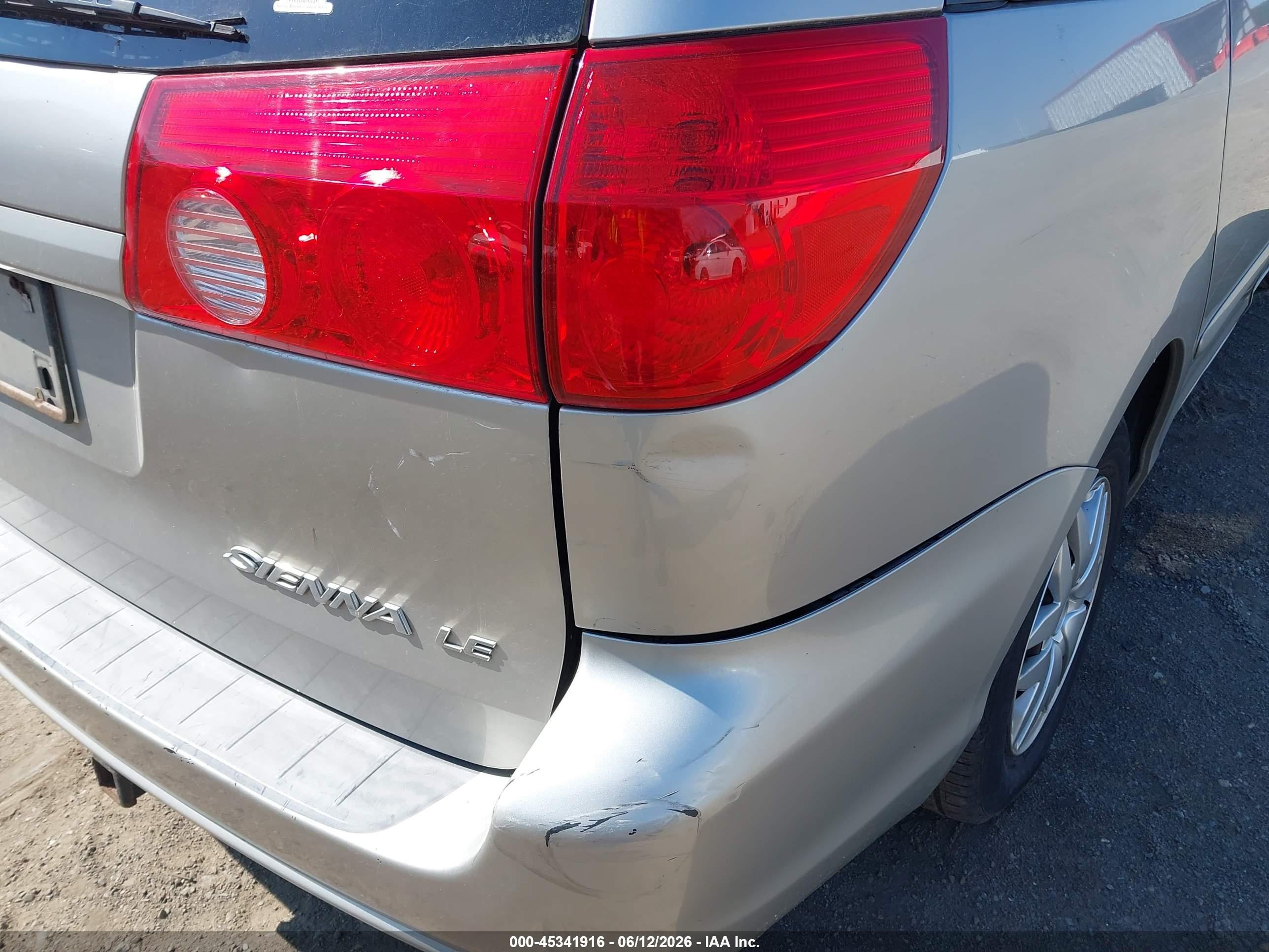 2009 Toyota Sienna Le Tan vin: 5TDZK23C99S242542