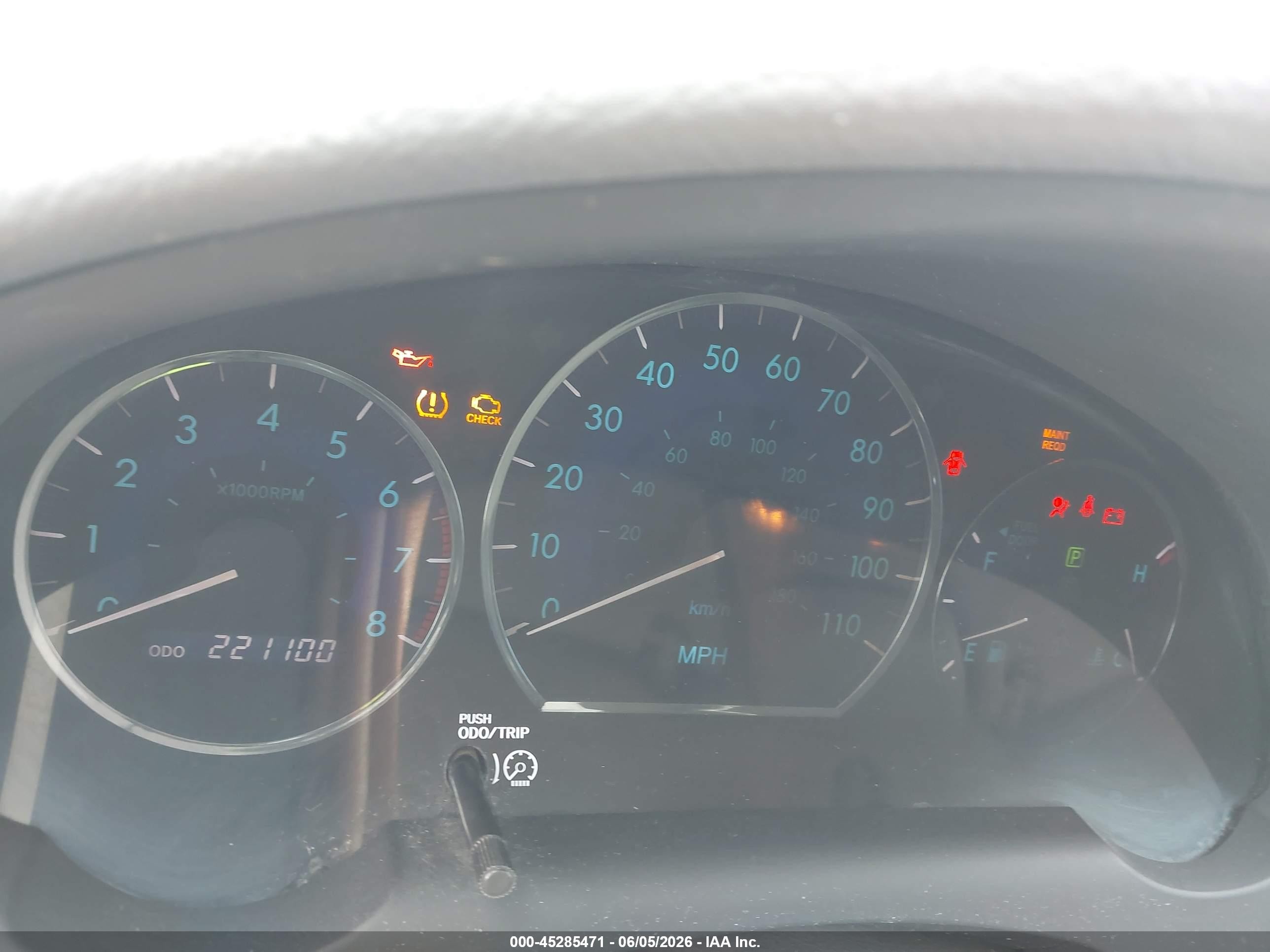 2007 Toyota Sienna Le Blue vin: 5TDZK23CX7S018077