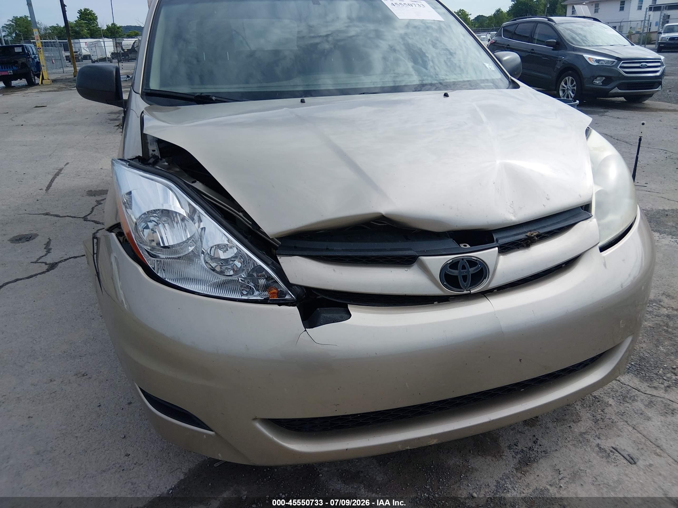 2007 Toyota Sienna Le Gold vin: 5TDZK23CX7S034263