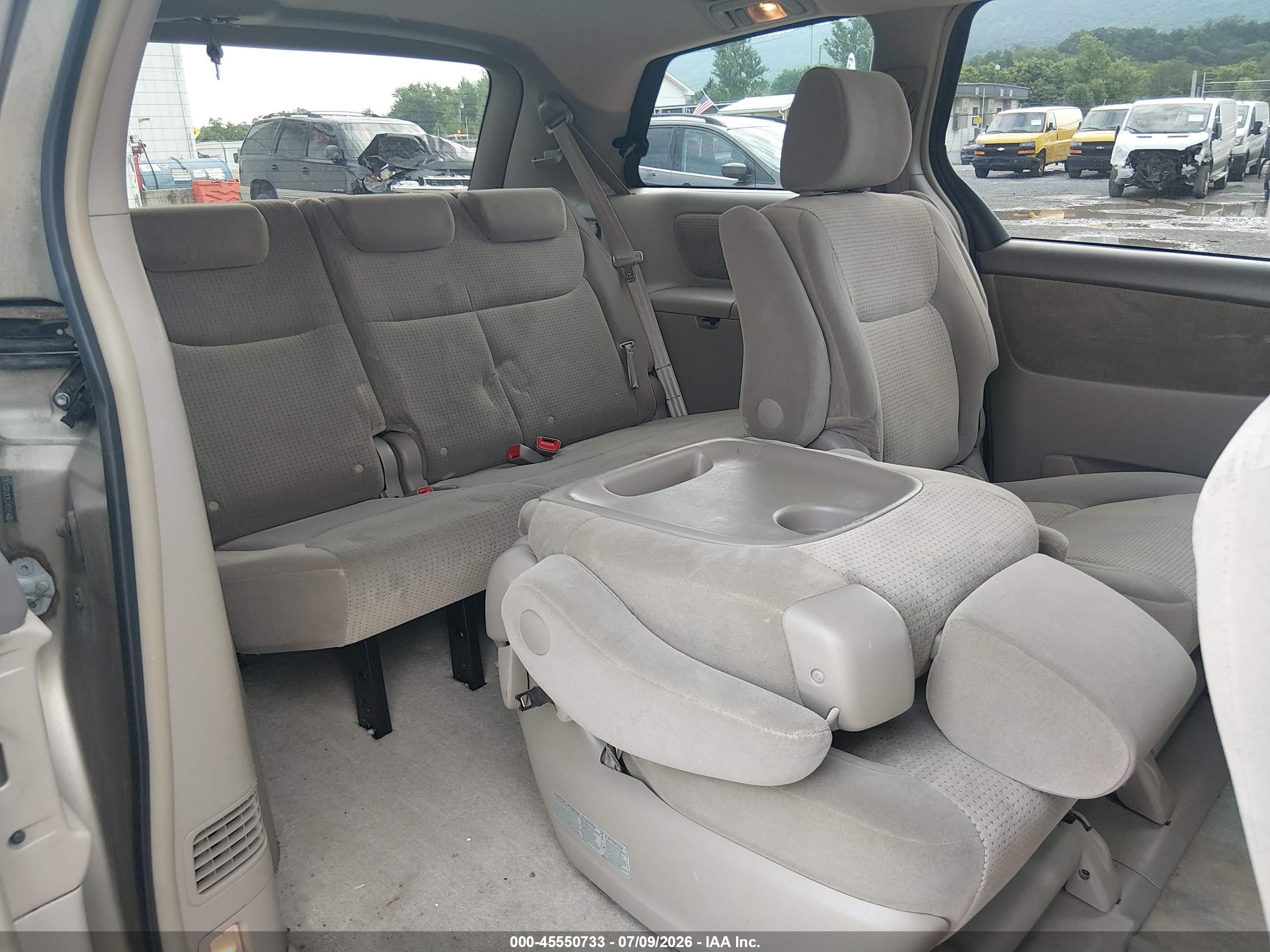 2007 Toyota Sienna Le Gold vin: 5TDZK23CX7S034263