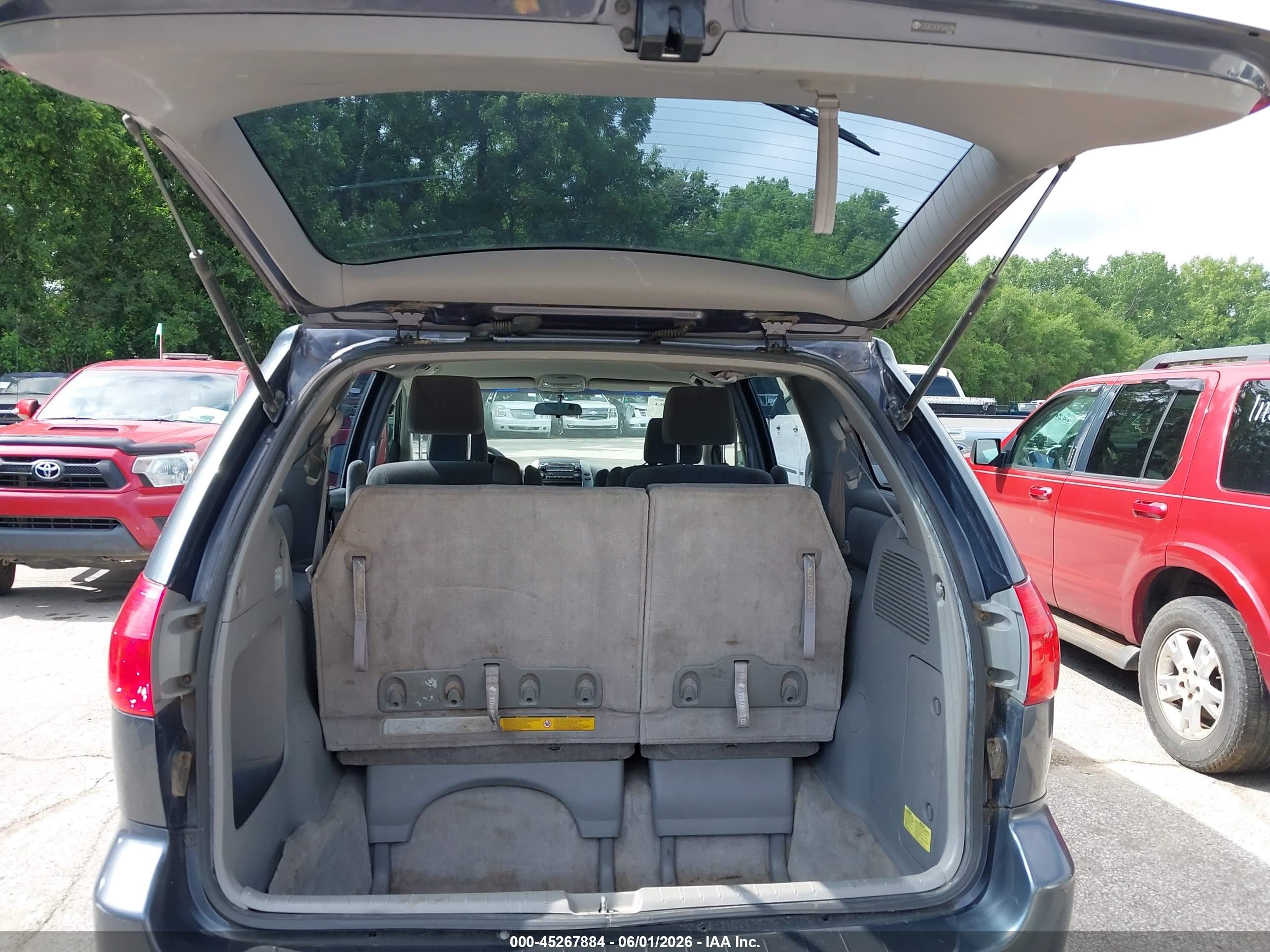 2007 Toyota Sienna Ce Gray vin: 5TDZK23CX7S040984