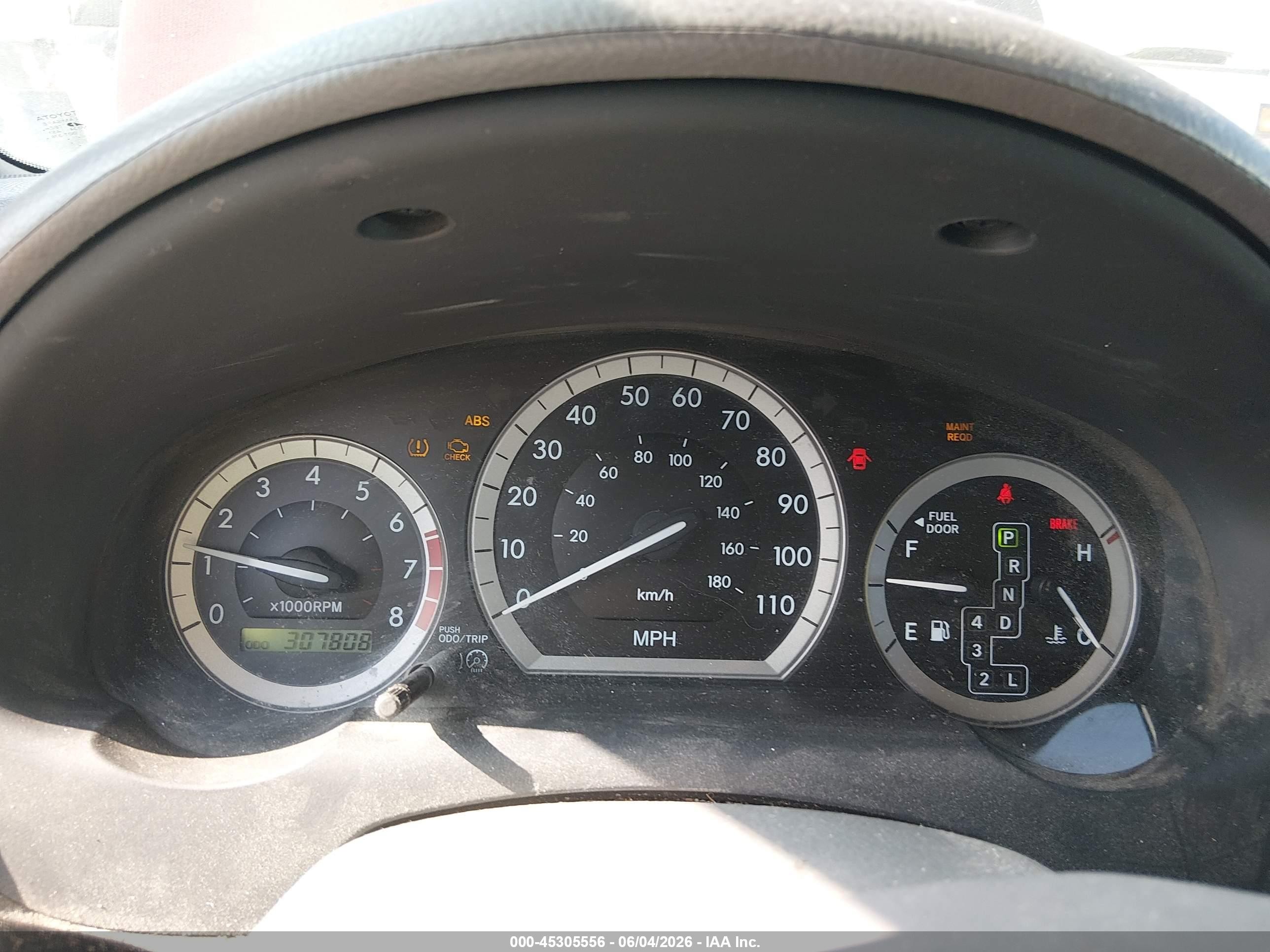 2007 Toyota Sienna Ce Red vin: 5TDZK23CX7S067716