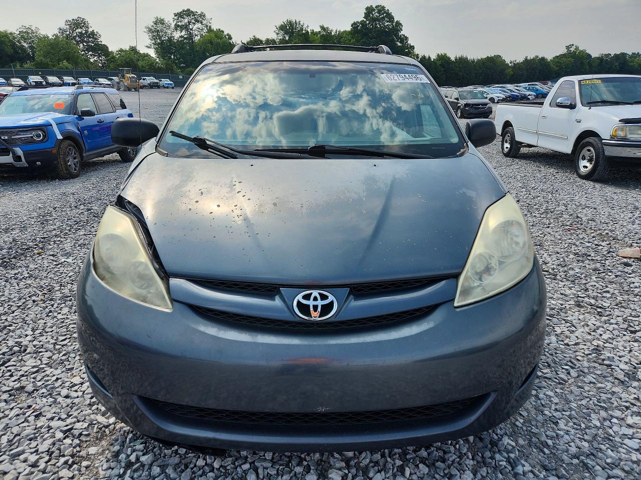 2007 Toyota Sienna Ce 7-passenger Gray vin: 5TDZK23CX7S068512