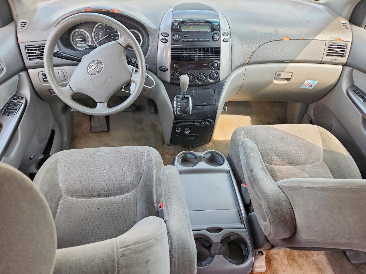 2007 Toyota Sienna Ce 7-passenger Gray vin: 5TDZK23CX7S068512