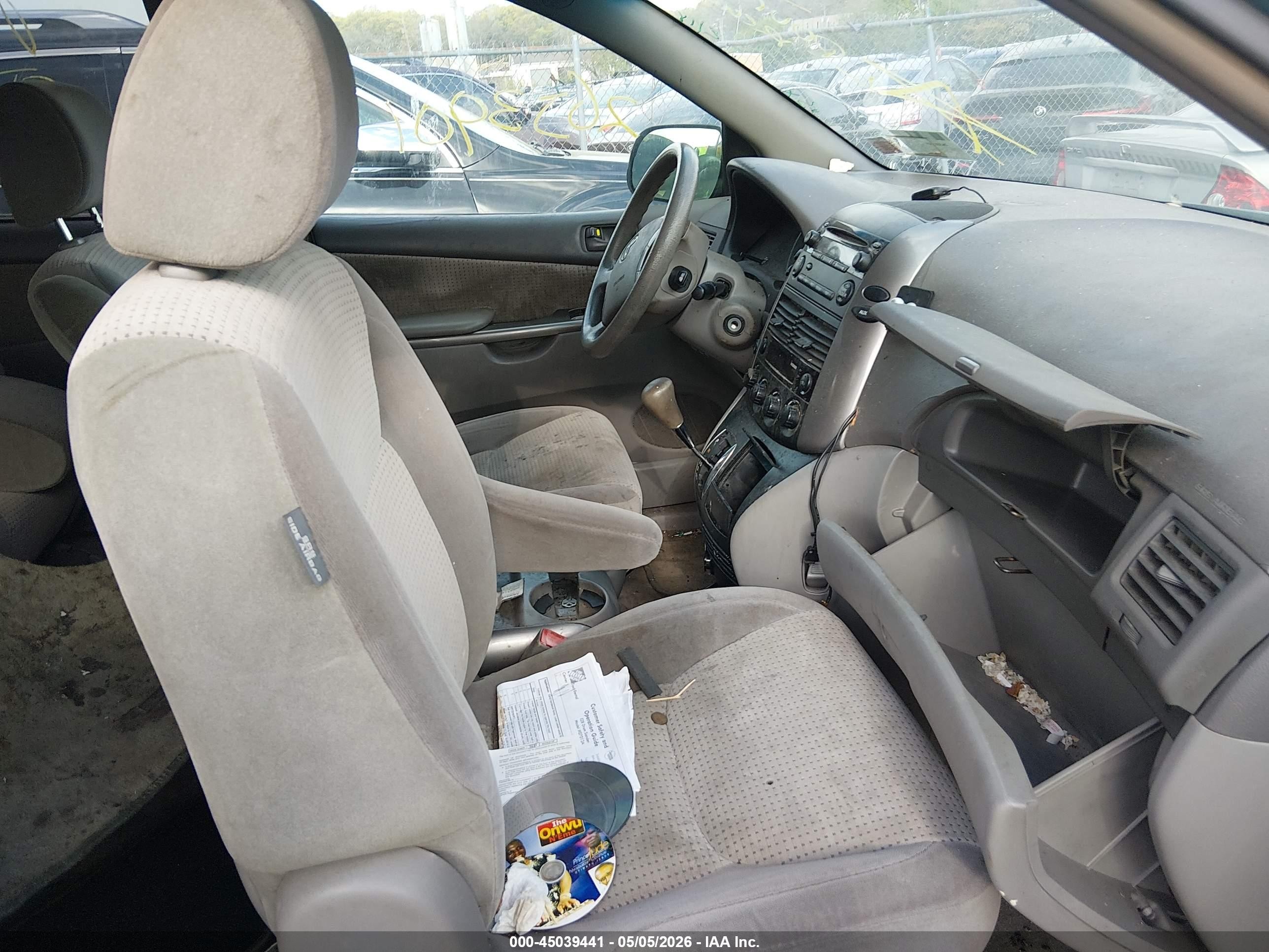 2007 Toyota Sienna Le Blue vin: 5TDZK23CX7S079378
