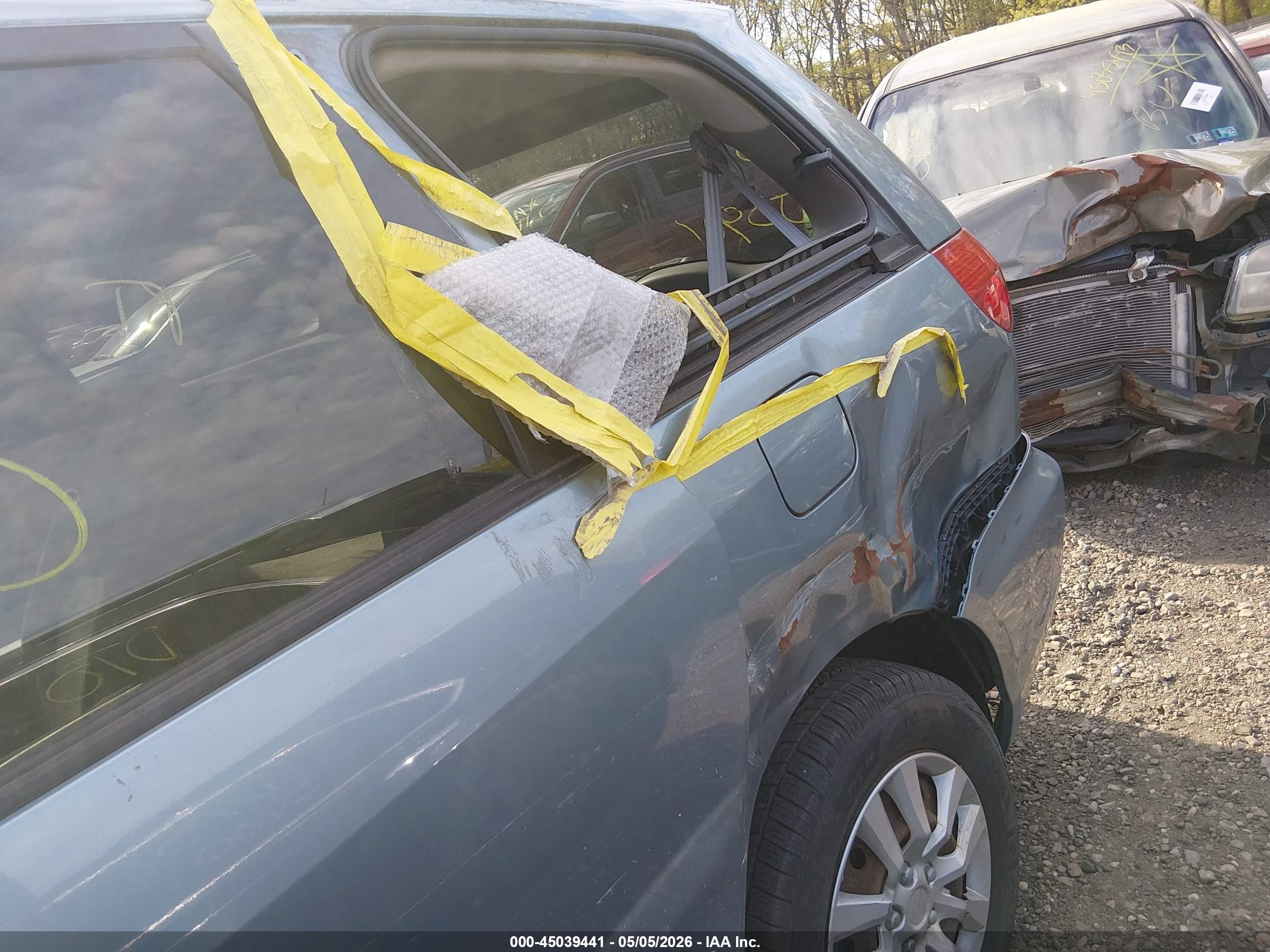 2007 Toyota Sienna Le Blue vin: 5TDZK23CX7S079378