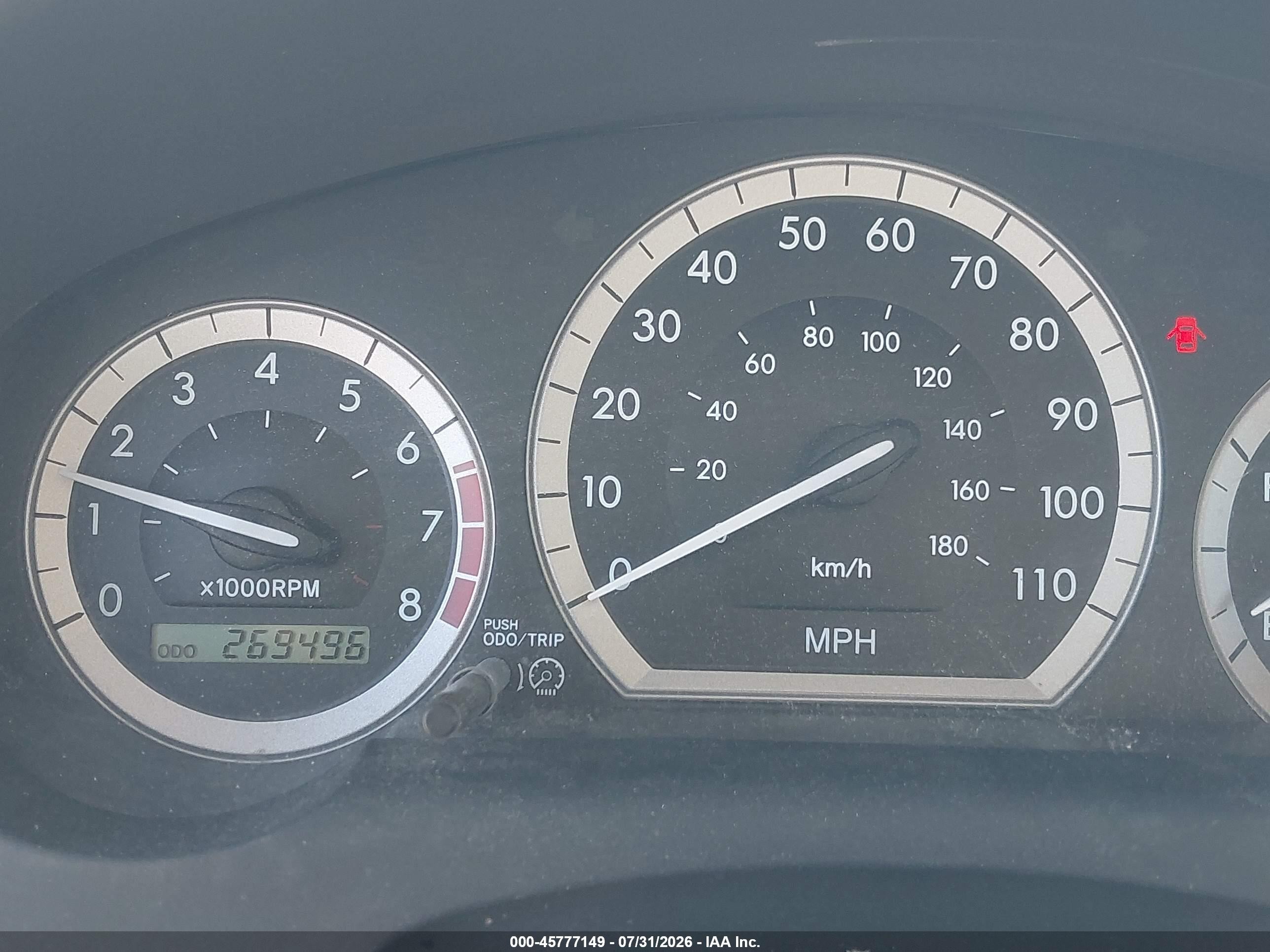 2007 Toyota Sienna Ce White vin: 5TDZK23CX7S091241