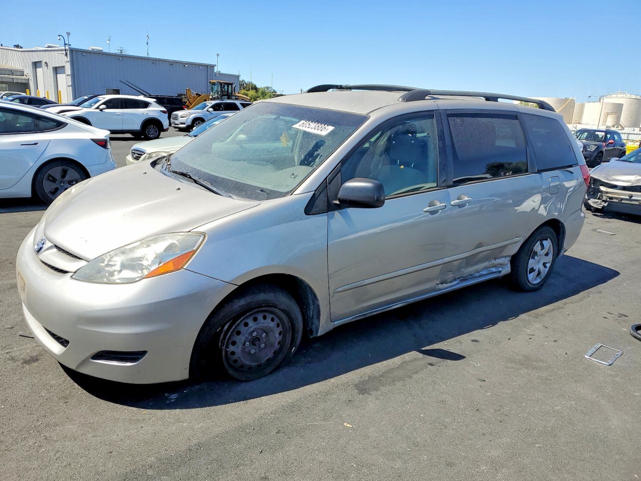 2008 Toyota Sienna Le 8-passenger Серебряный vin: 5TDZK23CX8S115796