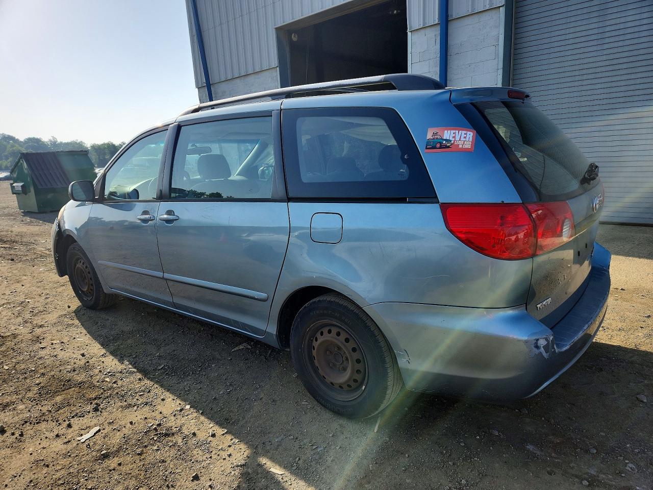 2008 Toyota Sienna Ce 8-passenger Gray vin: 5TDZK23CX8S157479