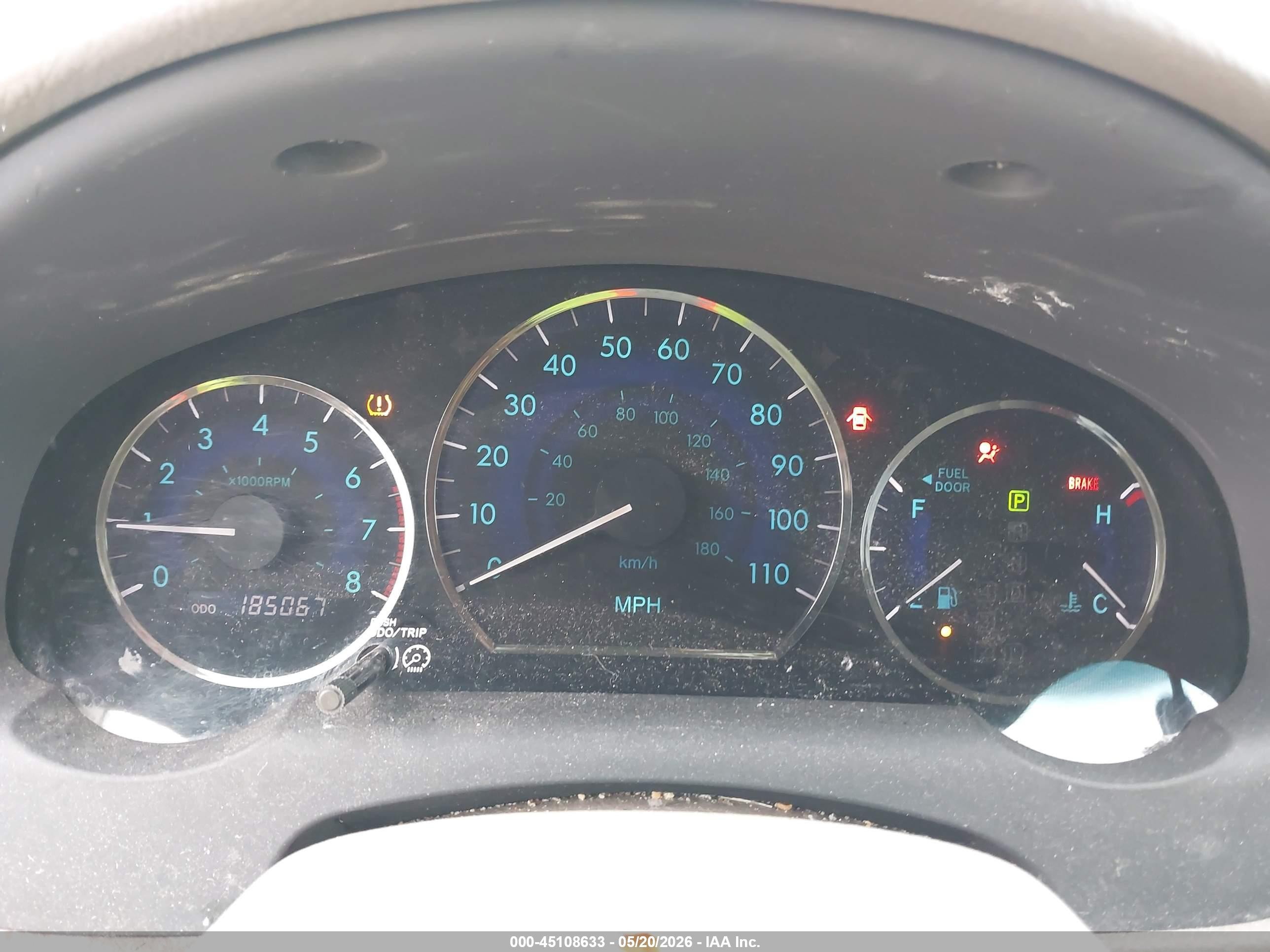 2008 Toyota Sienna Le Light Blue vin: 5TDZK23CX8S174122
