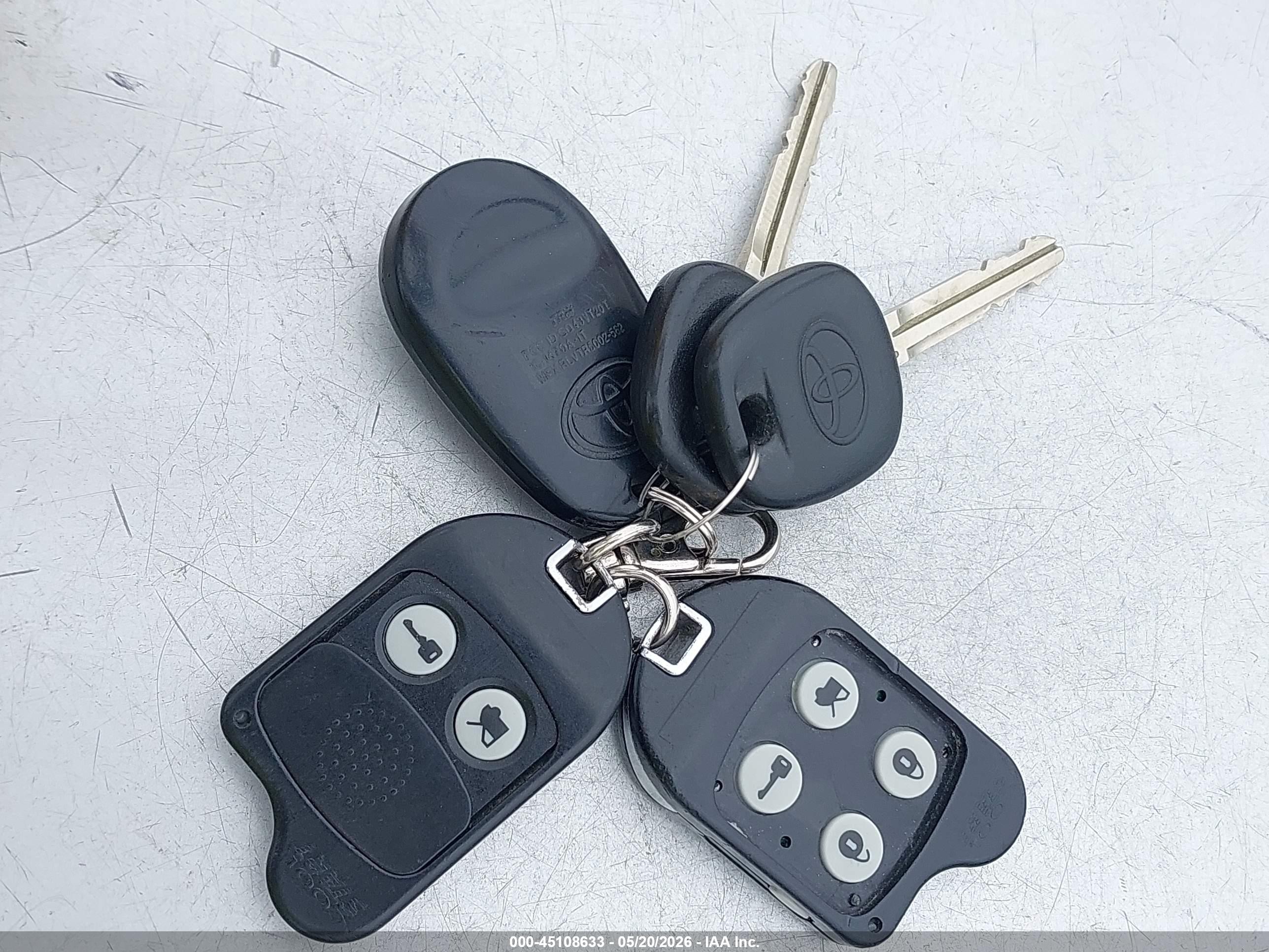 2008 Toyota Sienna Le Light Blue vin: 5TDZK23CX8S174122