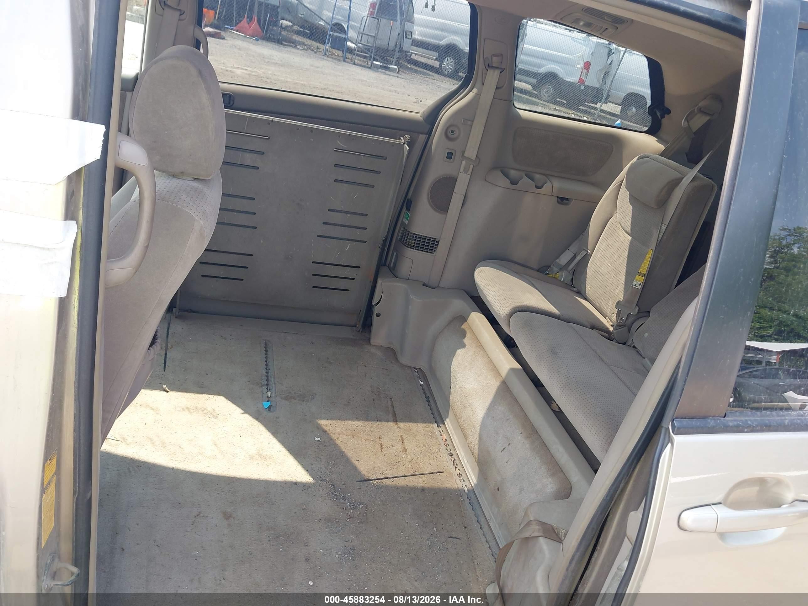 2008 Toyota Sienna Le Champagne vin: 5TDZK23CX8S182351