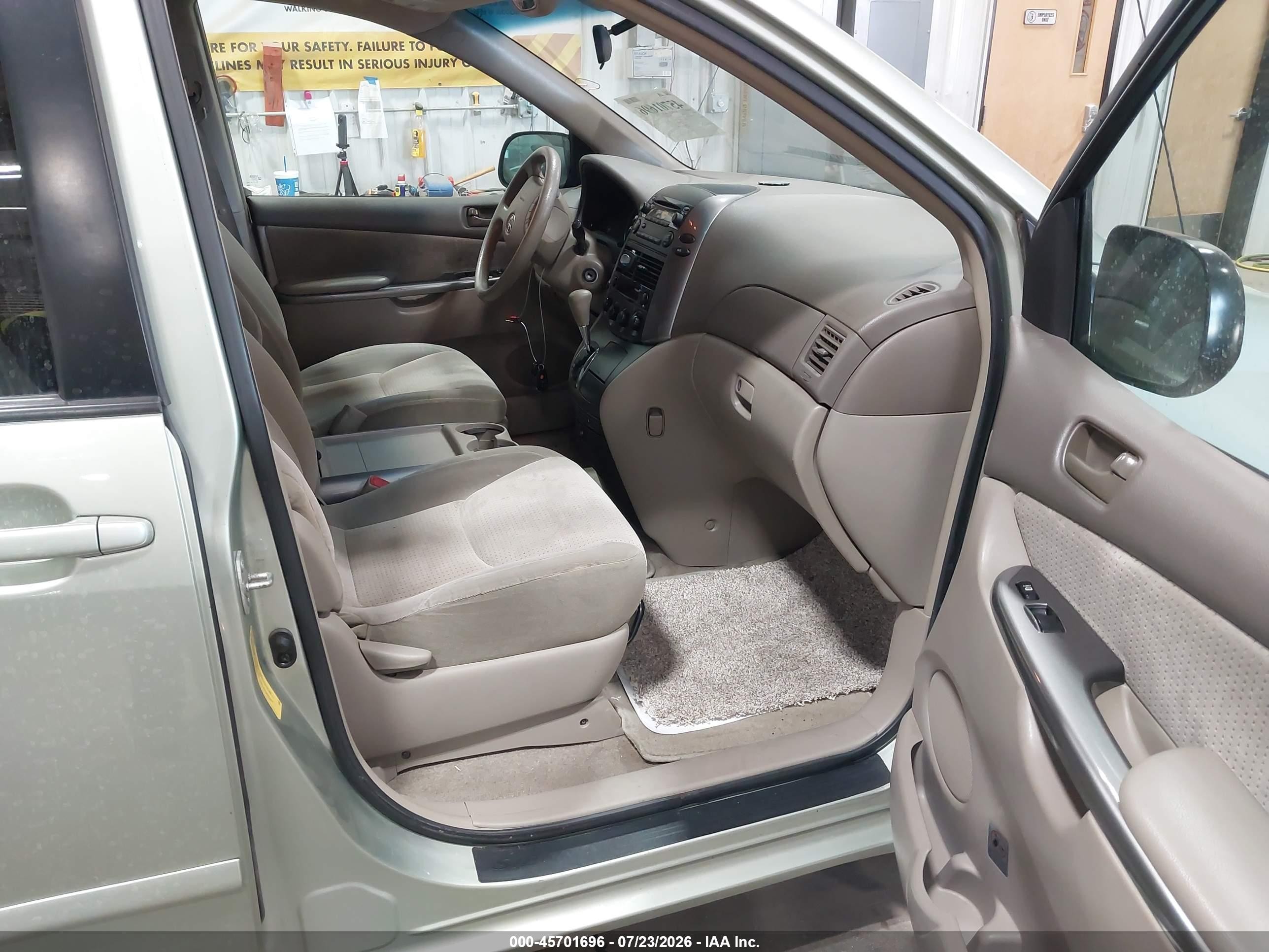 2008 Toyota Sienna Le Green vin: 5TDZK23CX8S201447