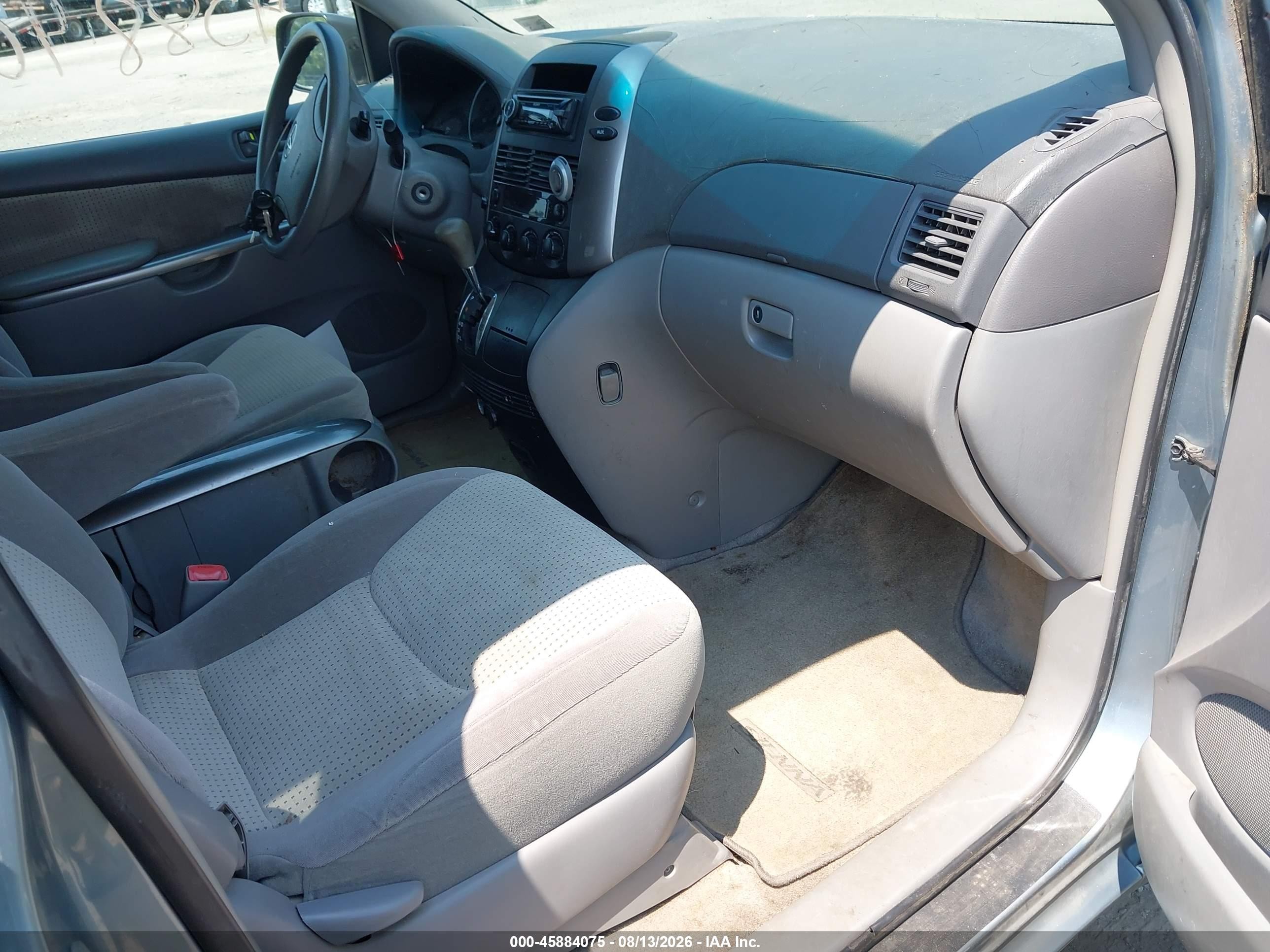 2008 Toyota Sienna Le Blue vin: 5TDZK23CX8S220077