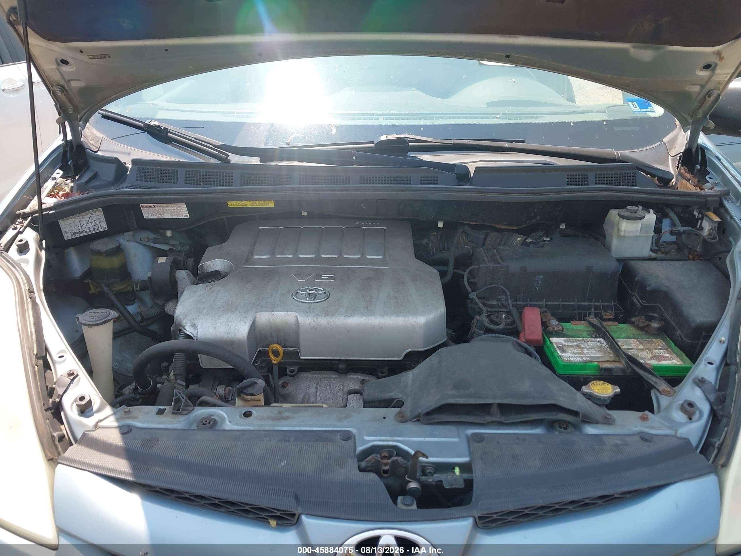 2008 Toyota Sienna Le Blue vin: 5TDZK23CX8S220077