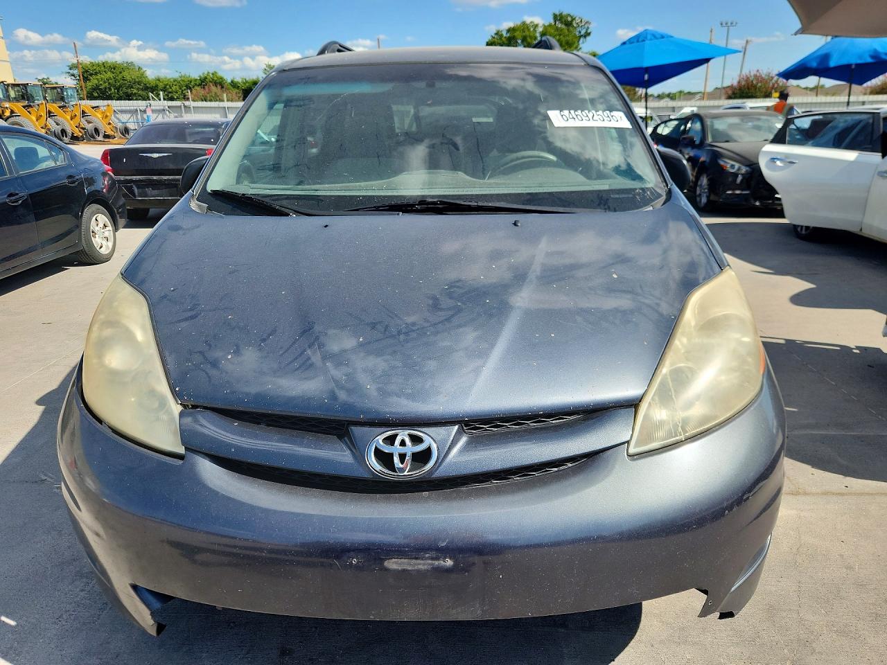 2009 Toyota Sienna Le 8-passenger Серый vin: 5TDZK23CX9S265988