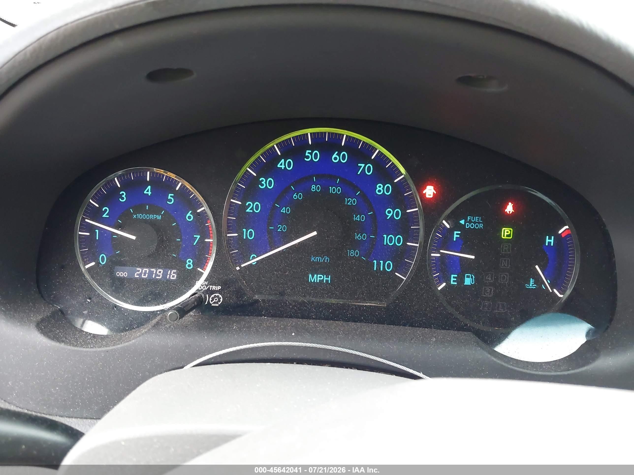 2009 Toyota Sienna Le Red vin: 5TDZK23CX9S281074