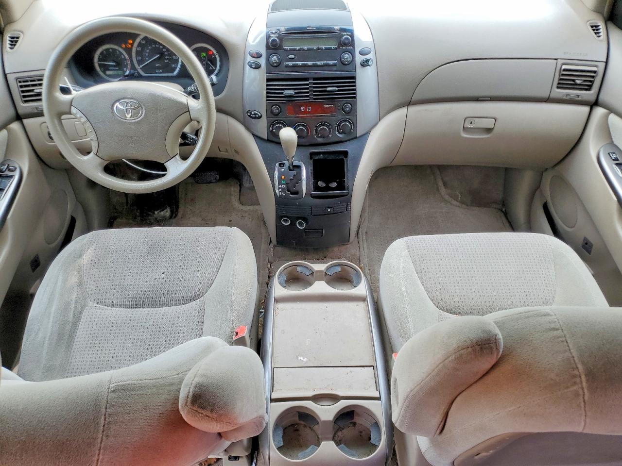 2007 Toyota Sienna Ce Gold vin: 5TDZK29C17S006648