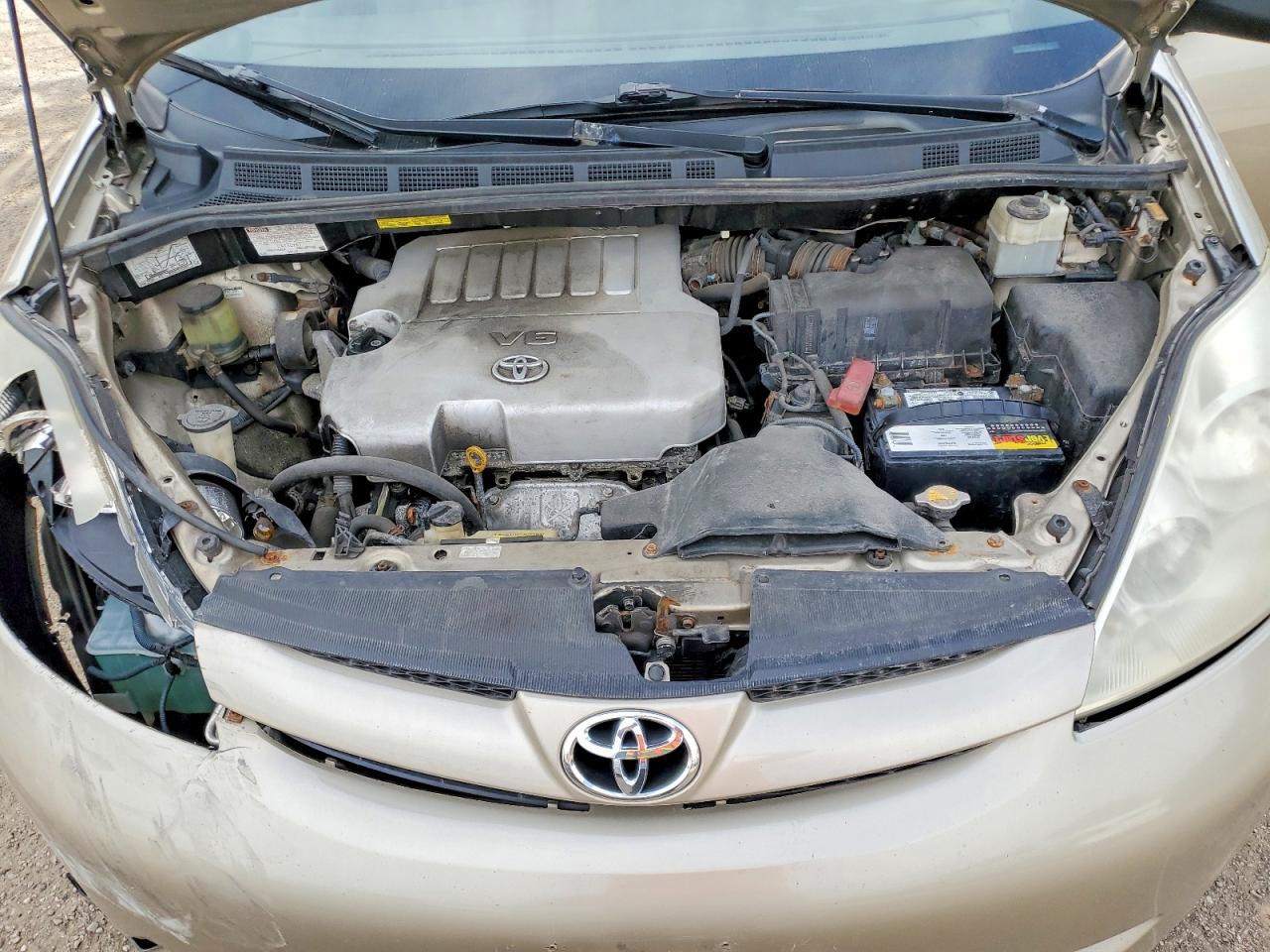 2007 Toyota Sienna Ce Gold vin: 5TDZK29C17S006648
