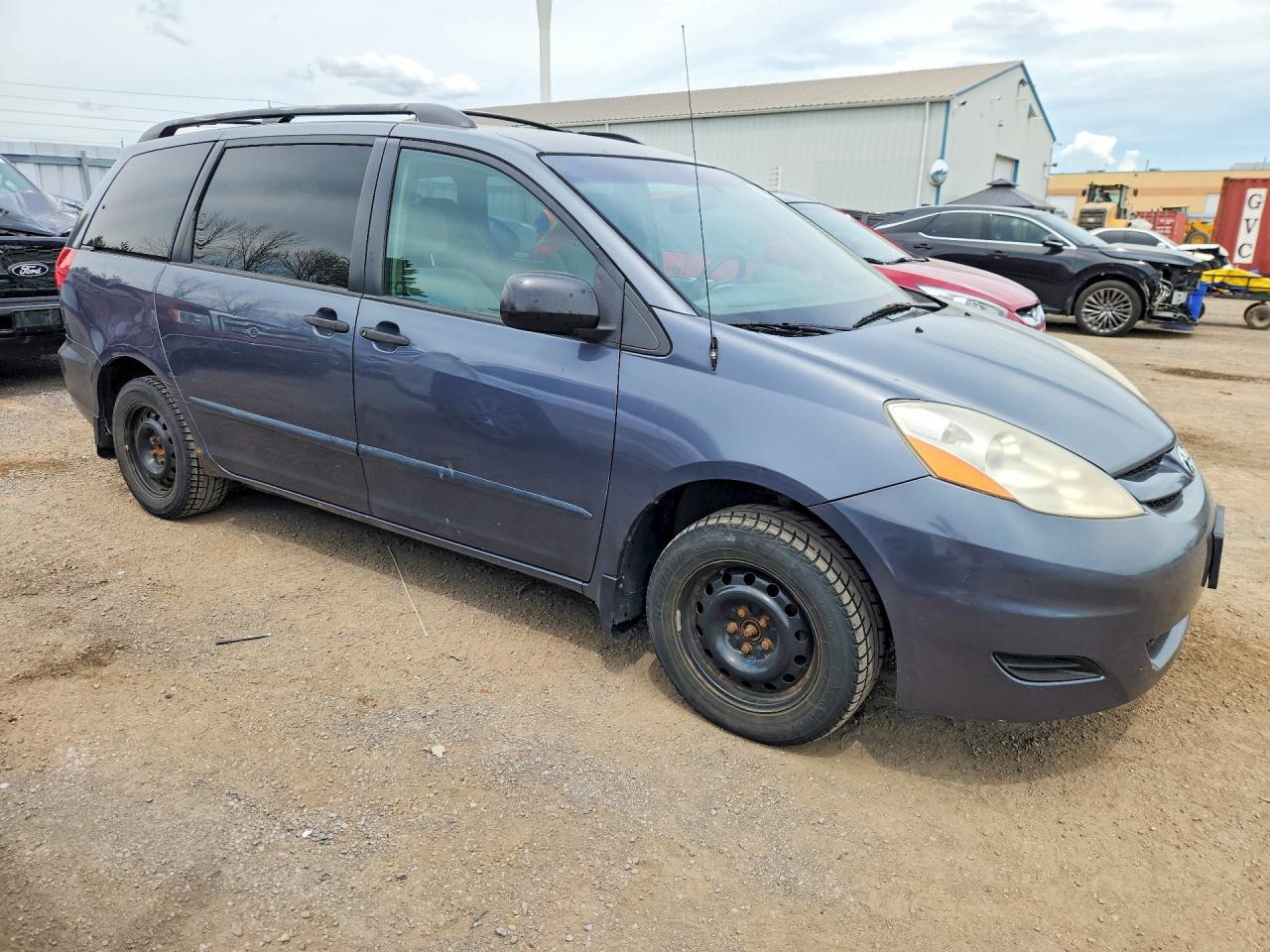 2007 Toyota Sienna Ce Gray vin: 5TDZK29C17S076036