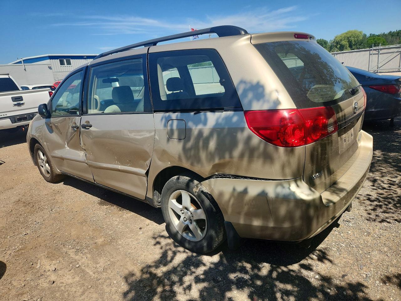 2008 Toyota Sienna Ce Tan vin: 5TDZK29C18S154672