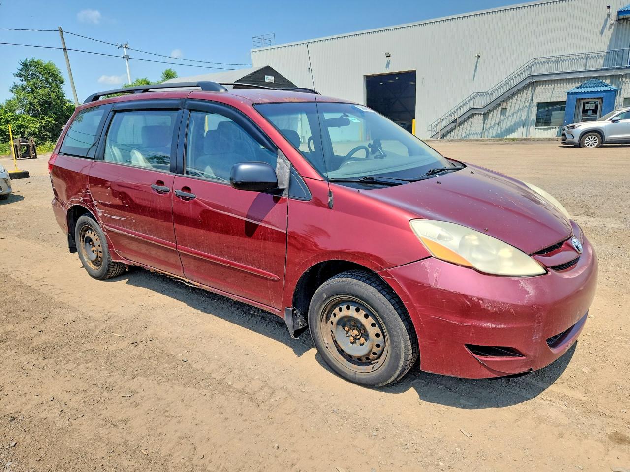 2007 Toyota Sienna Ce Red vin: 5TDZK29C27S044325