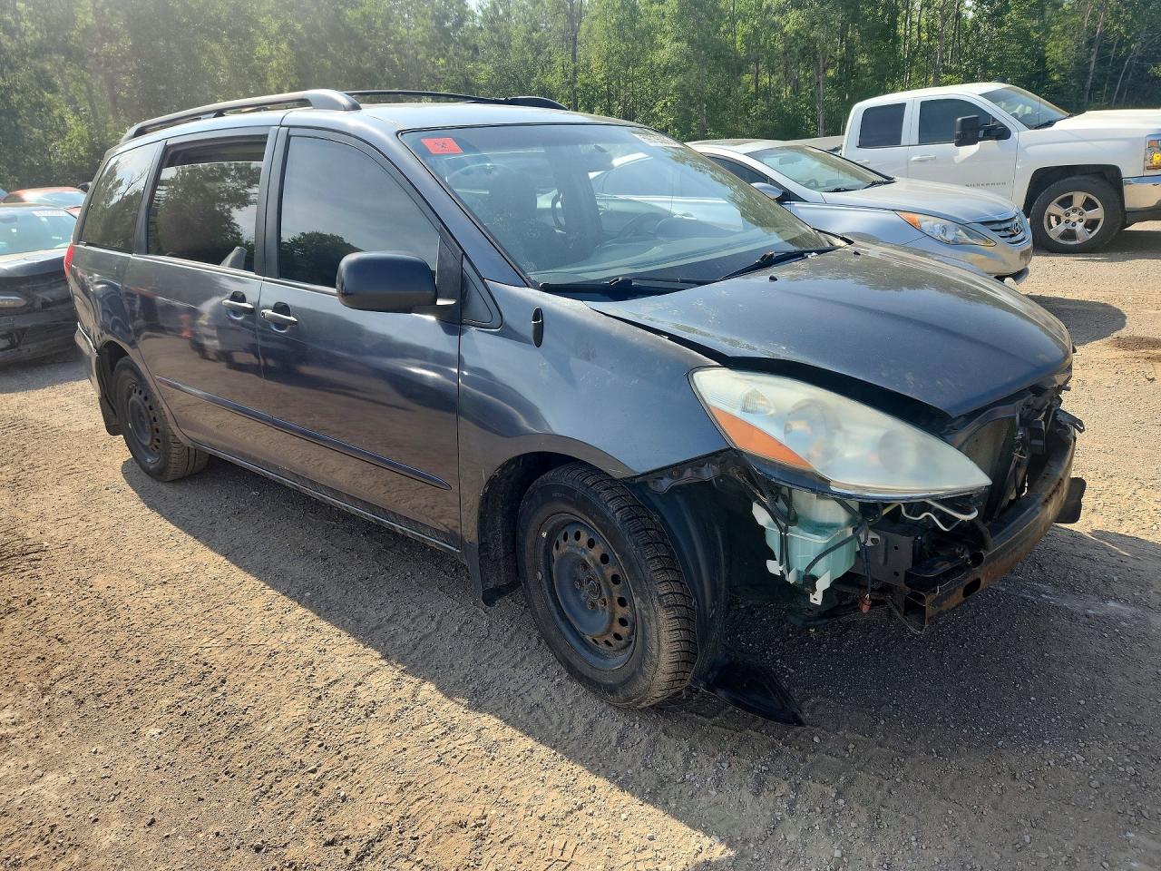 2009 Toyota Sienna Ce Gray vin: 5TDZK29C39S288679