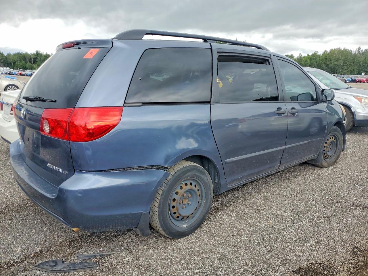2009 Toyota Sienna Ce Gray vin: 5TDZK29C39S288679