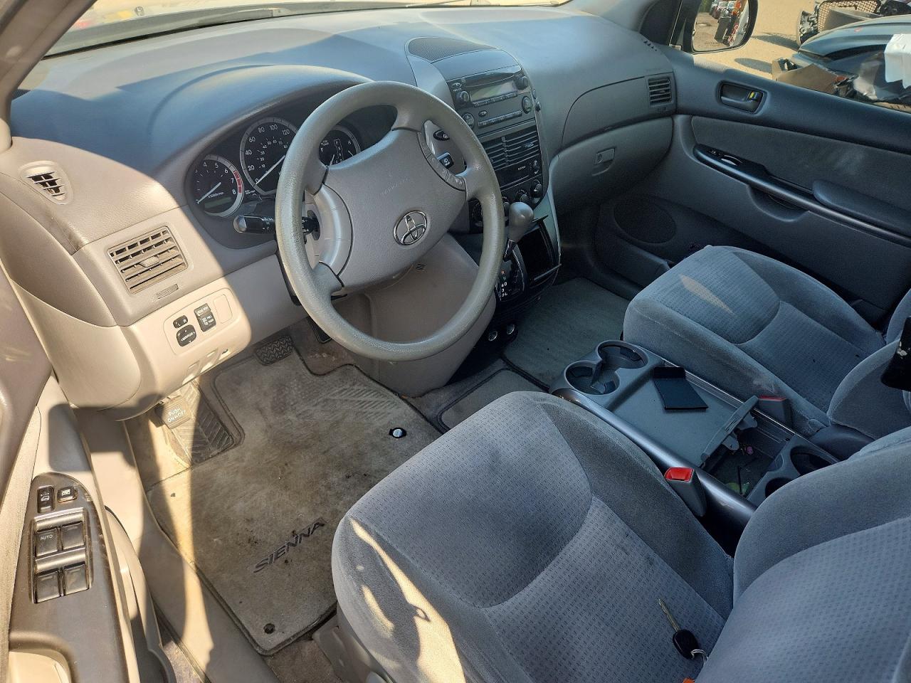 2009 Toyota Sienna Ce Gray vin: 5TDZK29C39S288679