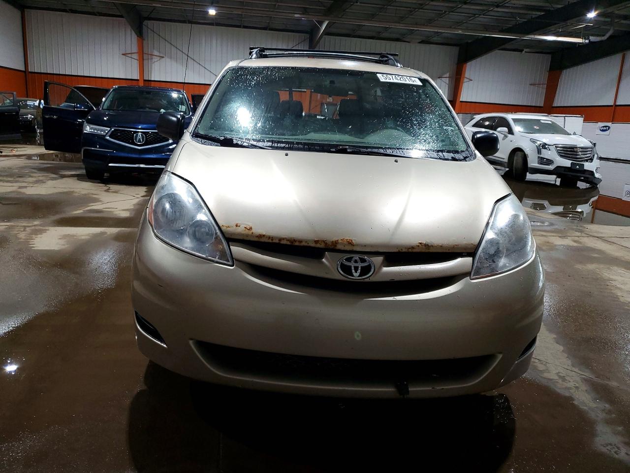 2008 Toyota Sienna Ce Gold vin: 5TDZK29C48S203086