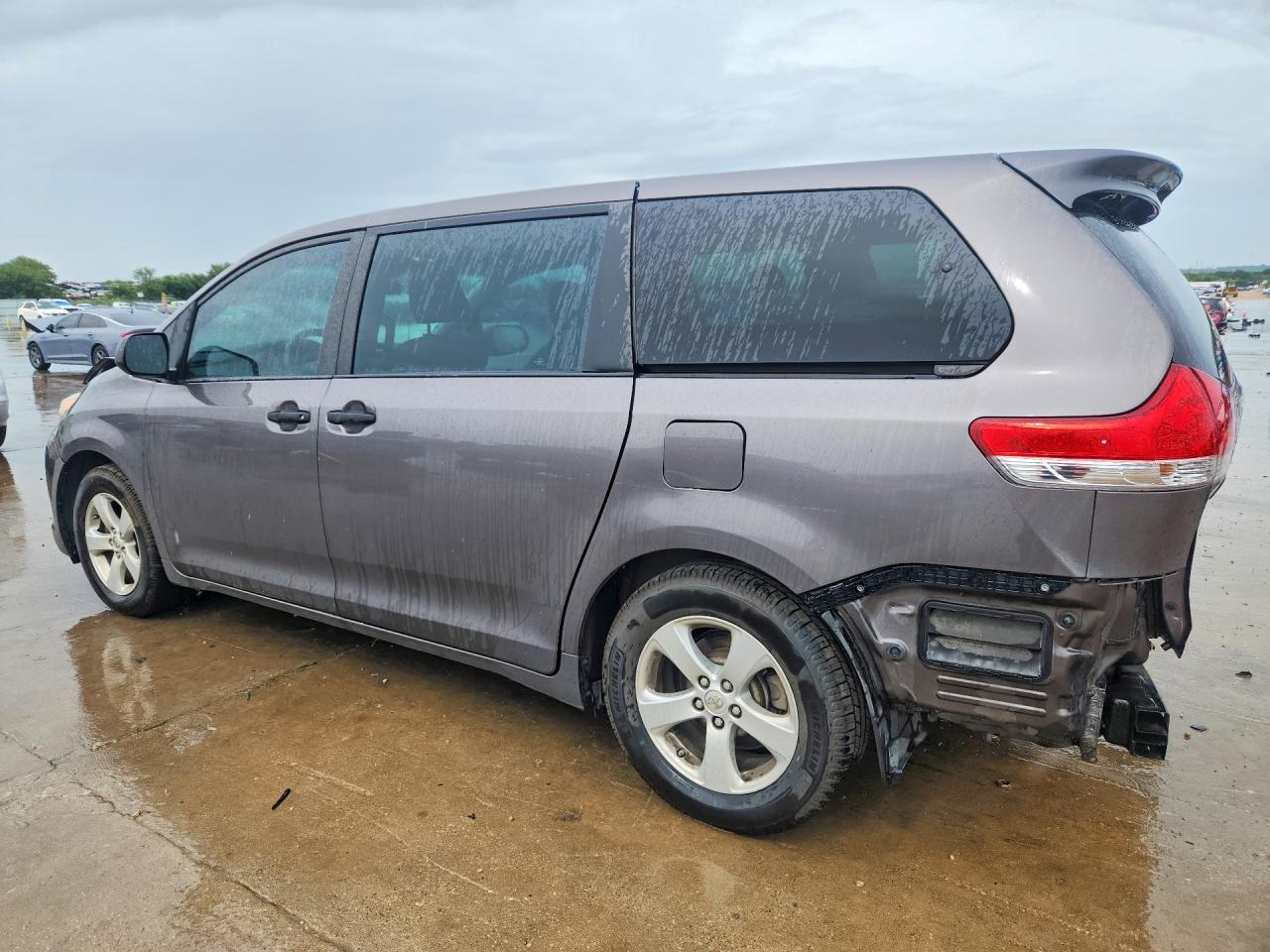 2014 Toyota Sienna L 7-passenger Gray vin: 5TDZK3DC0ES455216