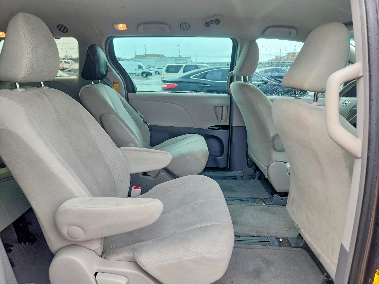 2014 Toyota Sienna L 7-passenger Gray vin: 5TDZK3DC0ES455216