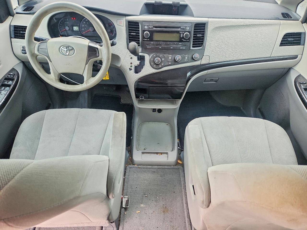 2014 Toyota Sienna L 7-passenger Gray vin: 5TDZK3DC0ES455216