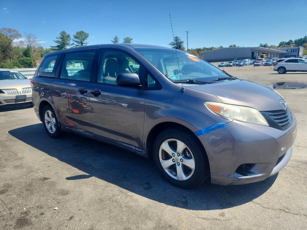 2014 Toyota Sienna L 7-passenger Charcoal vin: 5TDZK3DC0ES489706