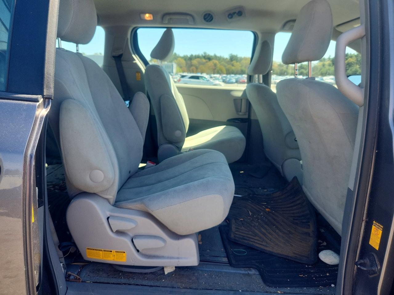 2014 Toyota Sienna L 7-passenger Charcoal vin: 5TDZK3DC0ES489706