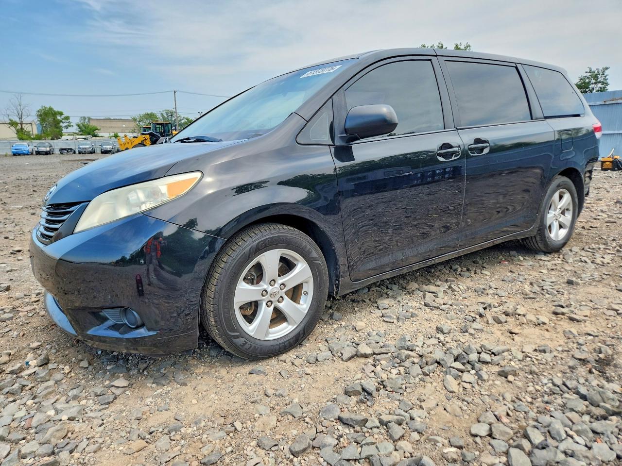 2014 Toyota Sienna Black vin: 5TDZK3DC2ES440992