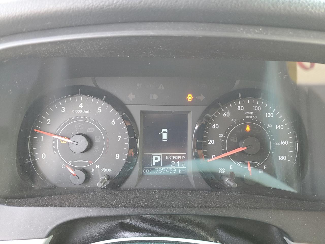 2015 Toyota Sienna L 7-passenger Black vin: 5TDZK3DC3FS629426 Damage: Warning - Tire Pressure, On, Unacceptable
