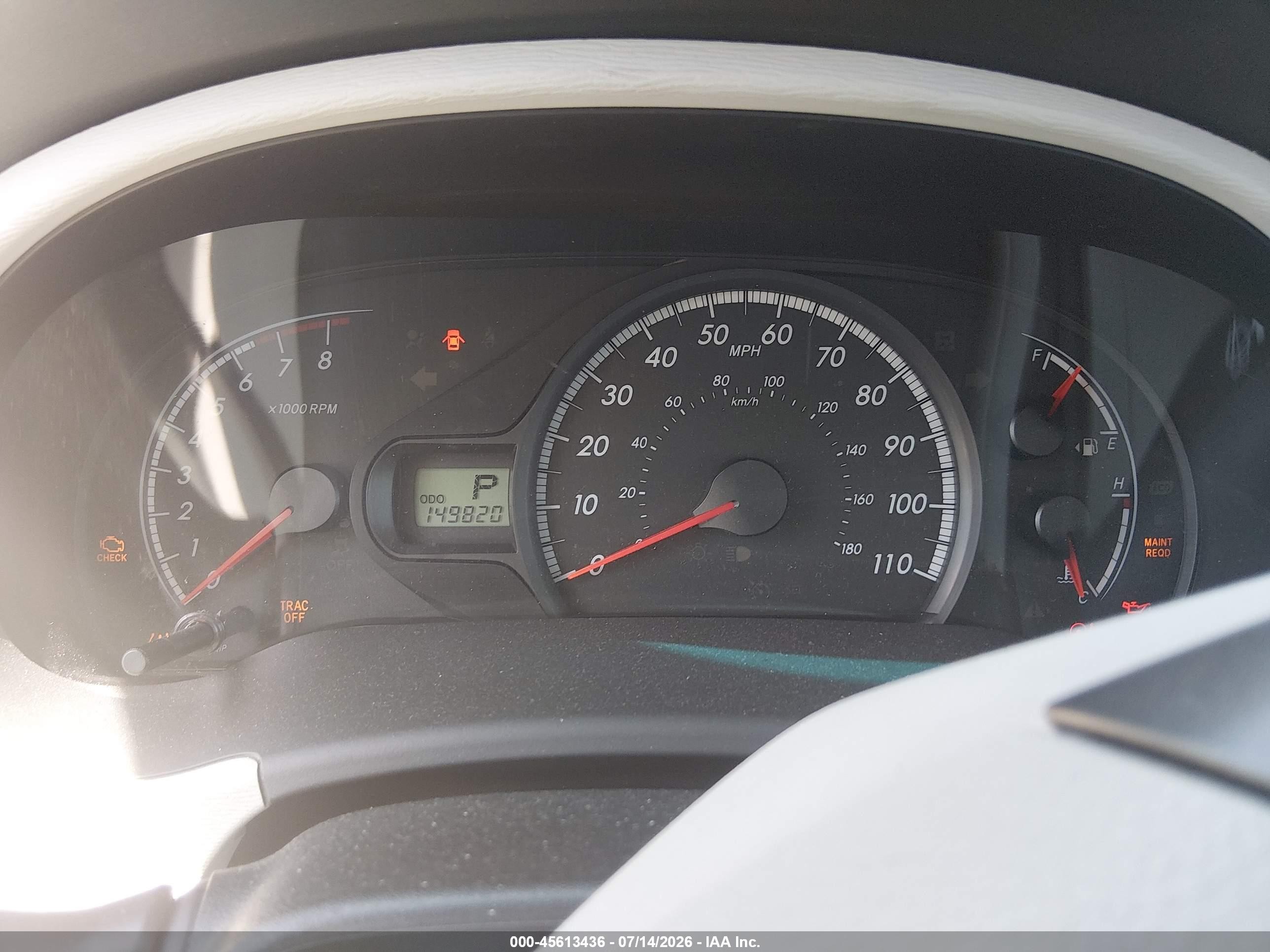 2013 Toyota Sienna L V6 7 Passenger Red vin: 5TDZK3DC4DS282573